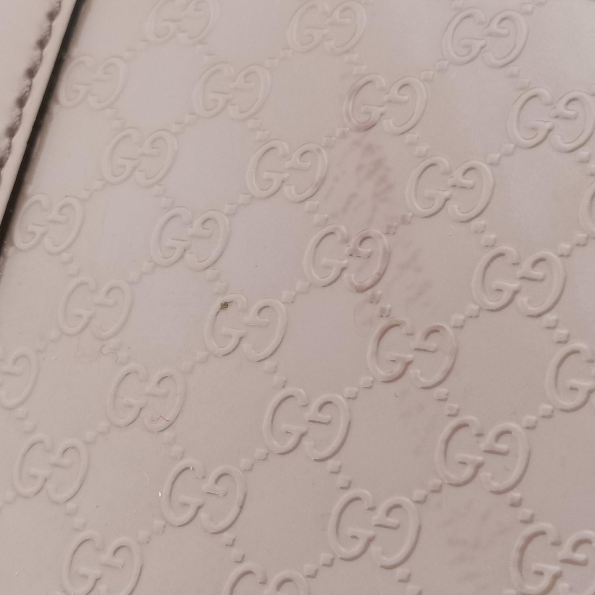 Pre-owned Gucci Microguccissima Beige Patent Leather 309617 shoulderbag | stylenewstar
