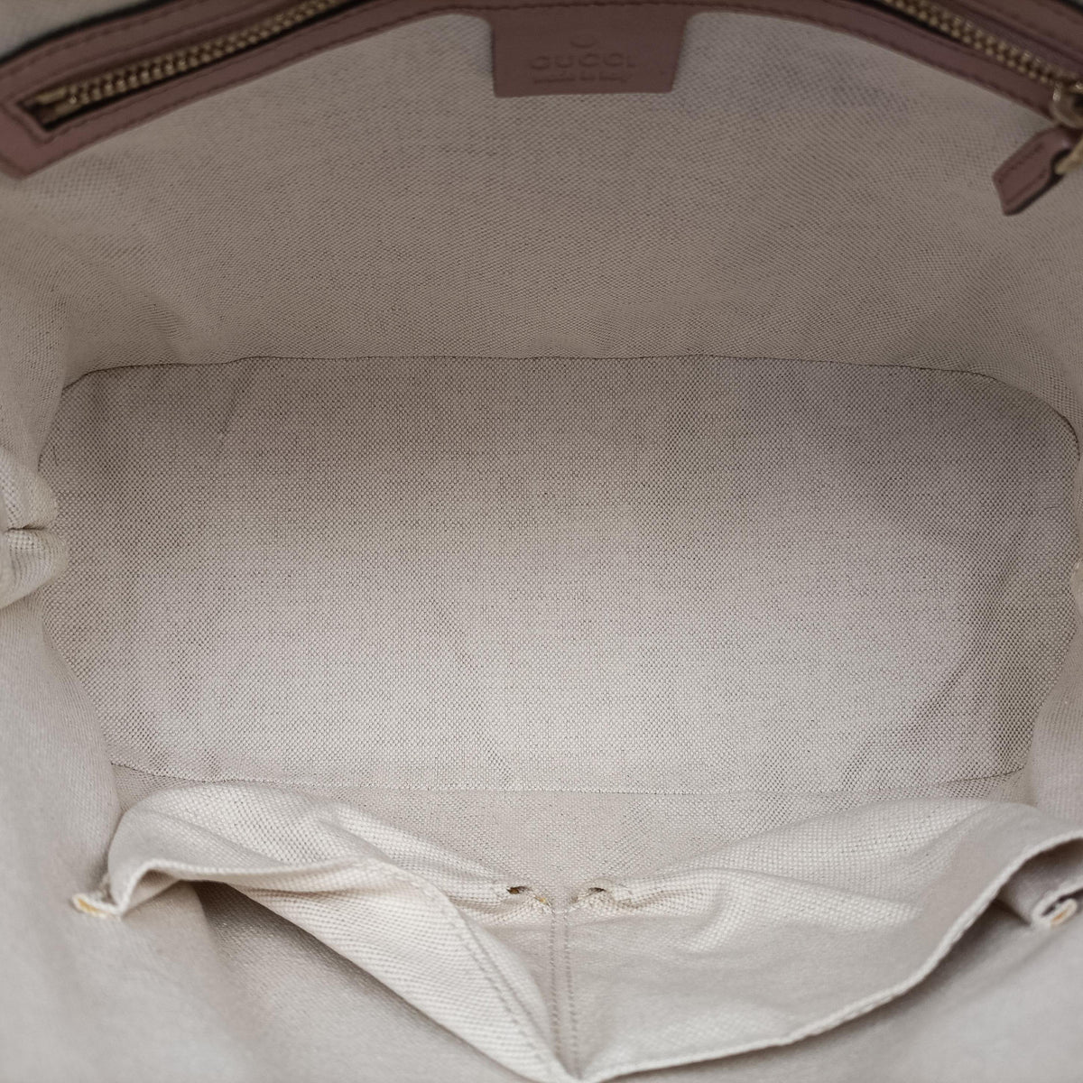 Pre-owned Gucci Microguccissima Beige Patent Leather 309617 shoulderbag | stylenewstar