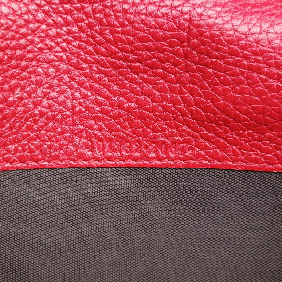 Pre-owned Gucci GG Marmont Red Leather 401232 shoulderbag | stylenewstar