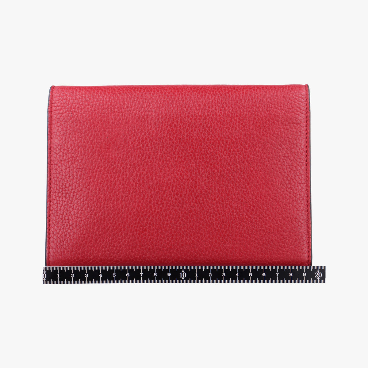 Pre-owned Gucci GG Marmont Red Leather 401232 shoulderbag | stylenewstar