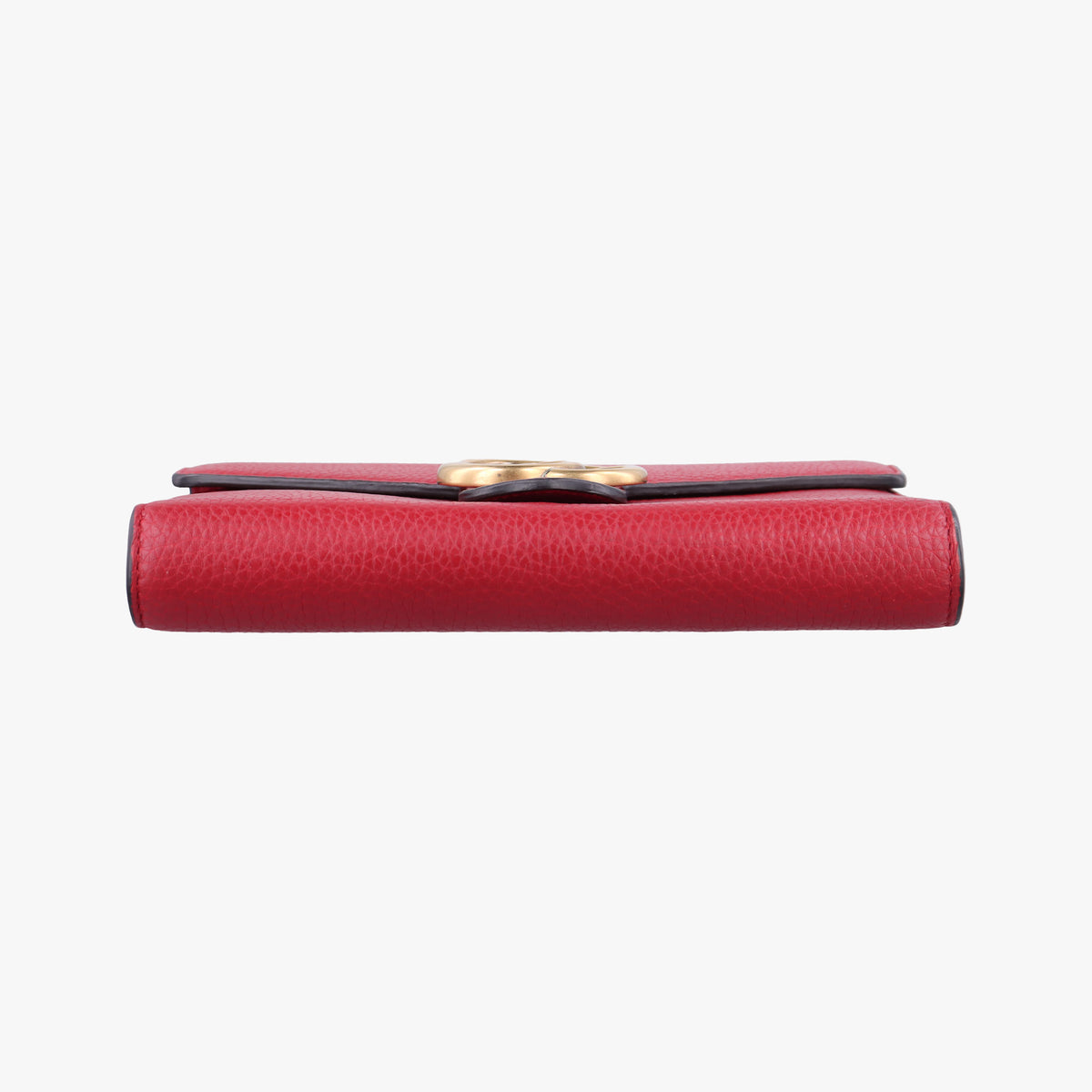 Pre-owned Gucci GG Marmont Red Leather 401232 shoulderbag | stylenewstar