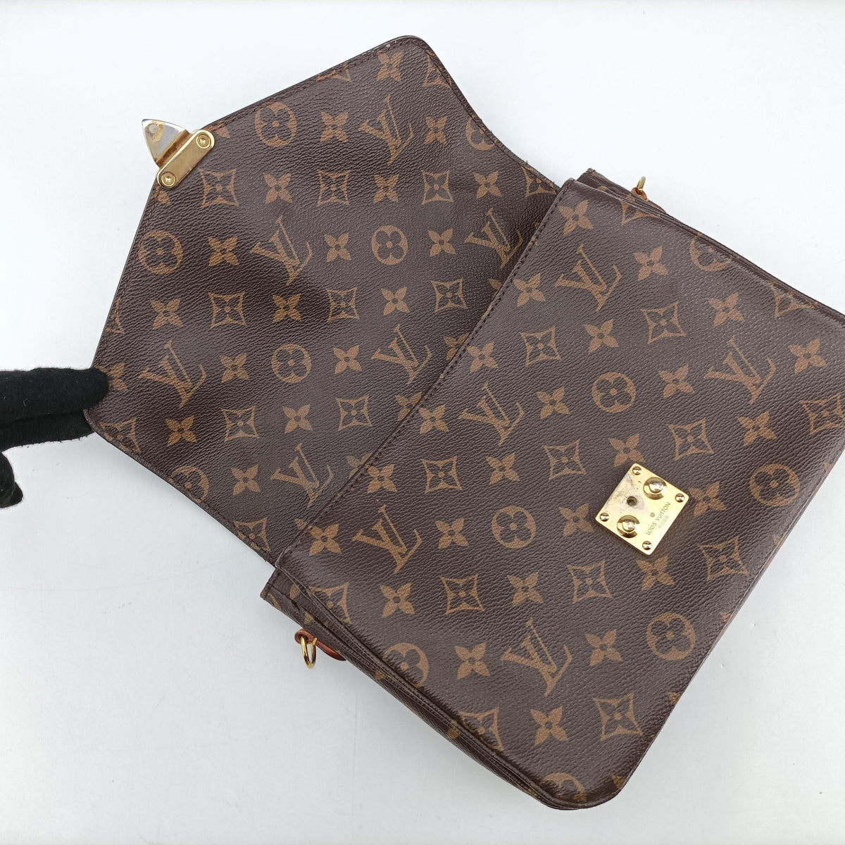 Pre-owned Louis Vuitton Pochette Metis MM Brown Monogram Canvas M44875 shoulderbag | stylenewstar