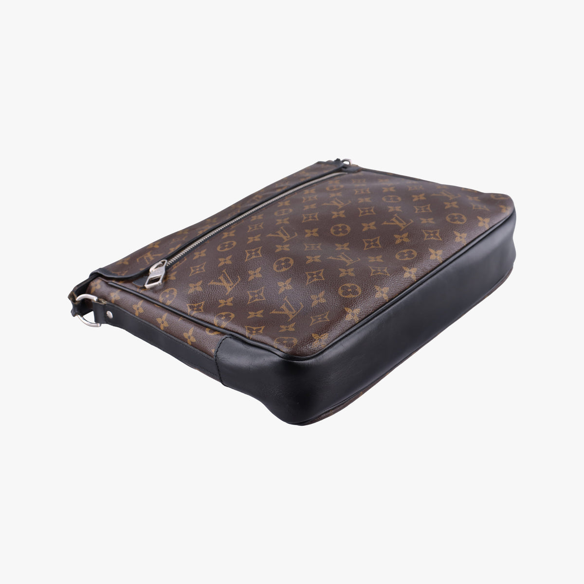 Vintage Louis Vuitton BASS GM brown Monogram Macassar M40386 shoulderbag | stylenewstar