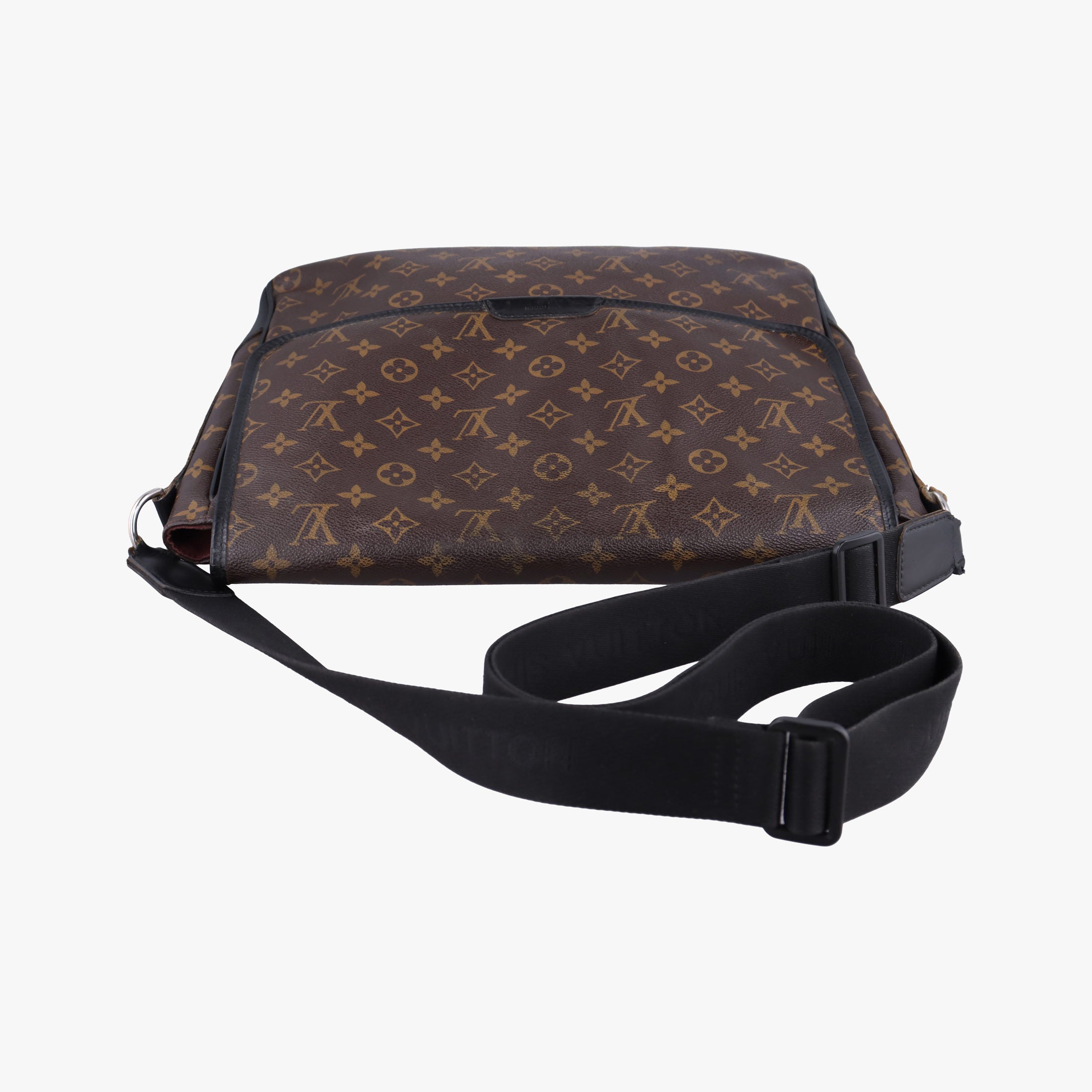 Pre-owned Louis Vuitton BASS GM brown Monogram Macassar M40386 shoulderbag | stylenewstar