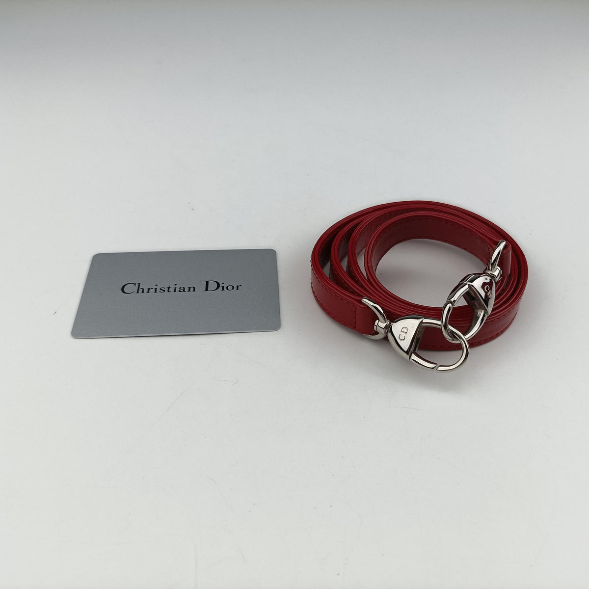 Secondhand Christian Dior Lady Dior Heart Crystal Cannage Fringe Red×Multicolour Tweed×Enamel  shoulderbag | stylenewstar