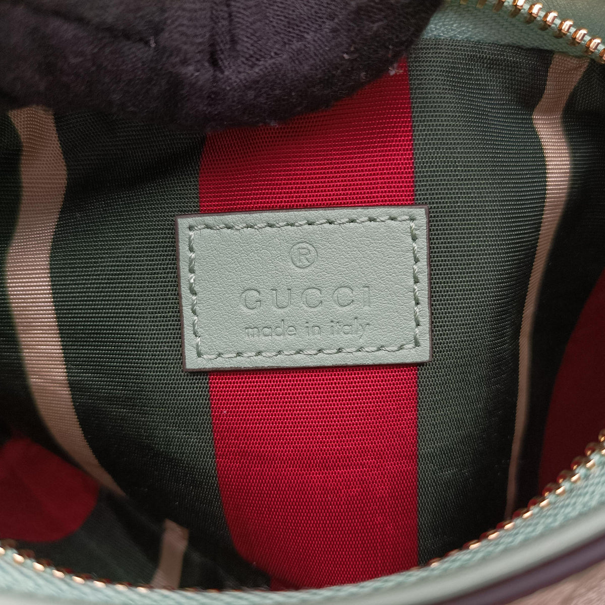 Pre-owned Gucci GG Emblem Green GG Coated Canvas×Leather 820696 handbag | stylenewstar