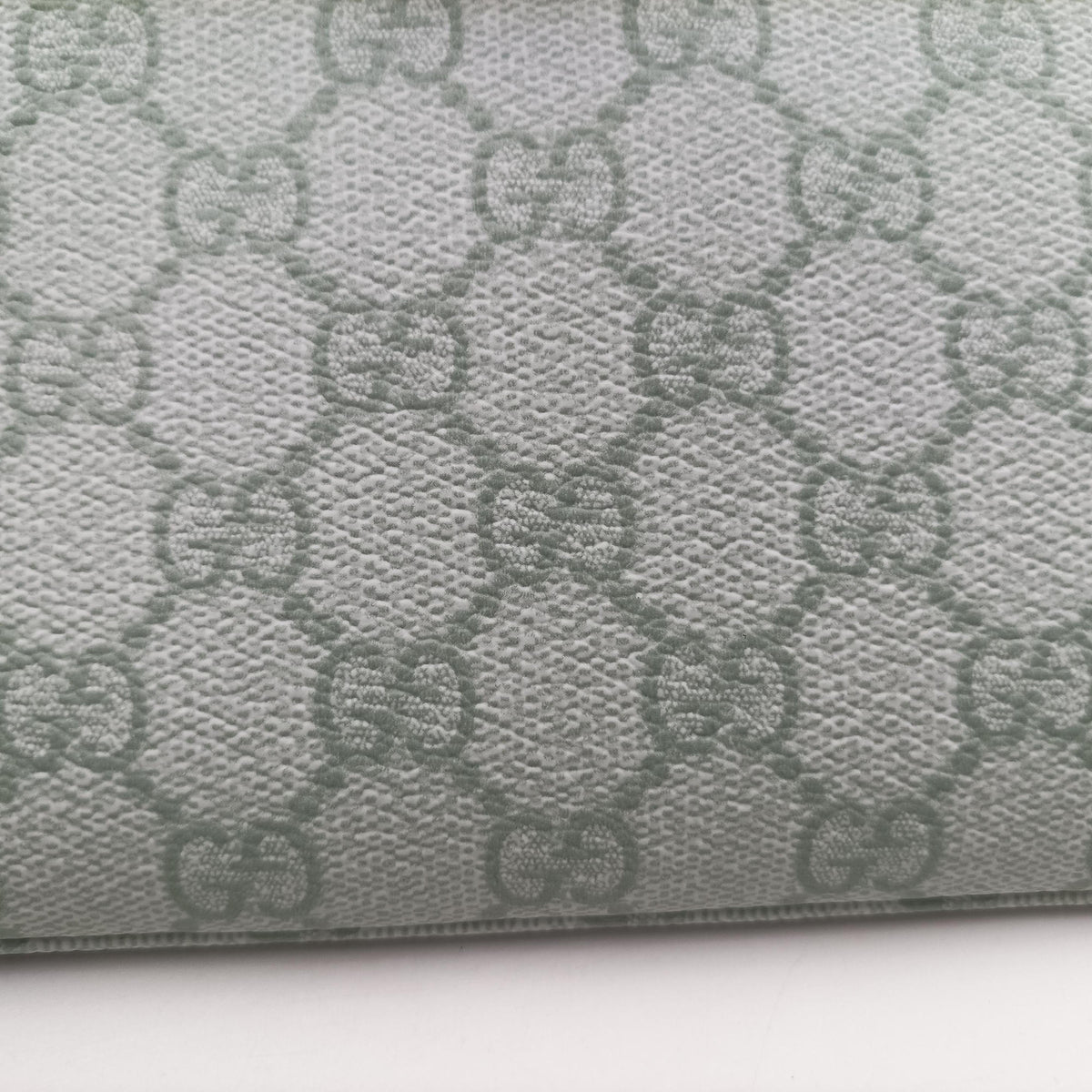 Pre-owned Gucci GG Emblem Green GG Coated Canvas×Leather 820696 handbag | stylenewstar