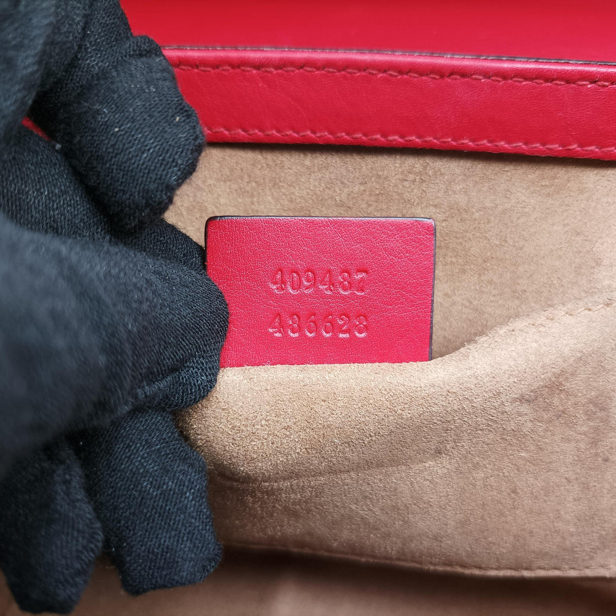 Pre-owned Gucci Padlock beige×multi PVC coated canvas×Leather 409487 shoulderbag | stylenewstar