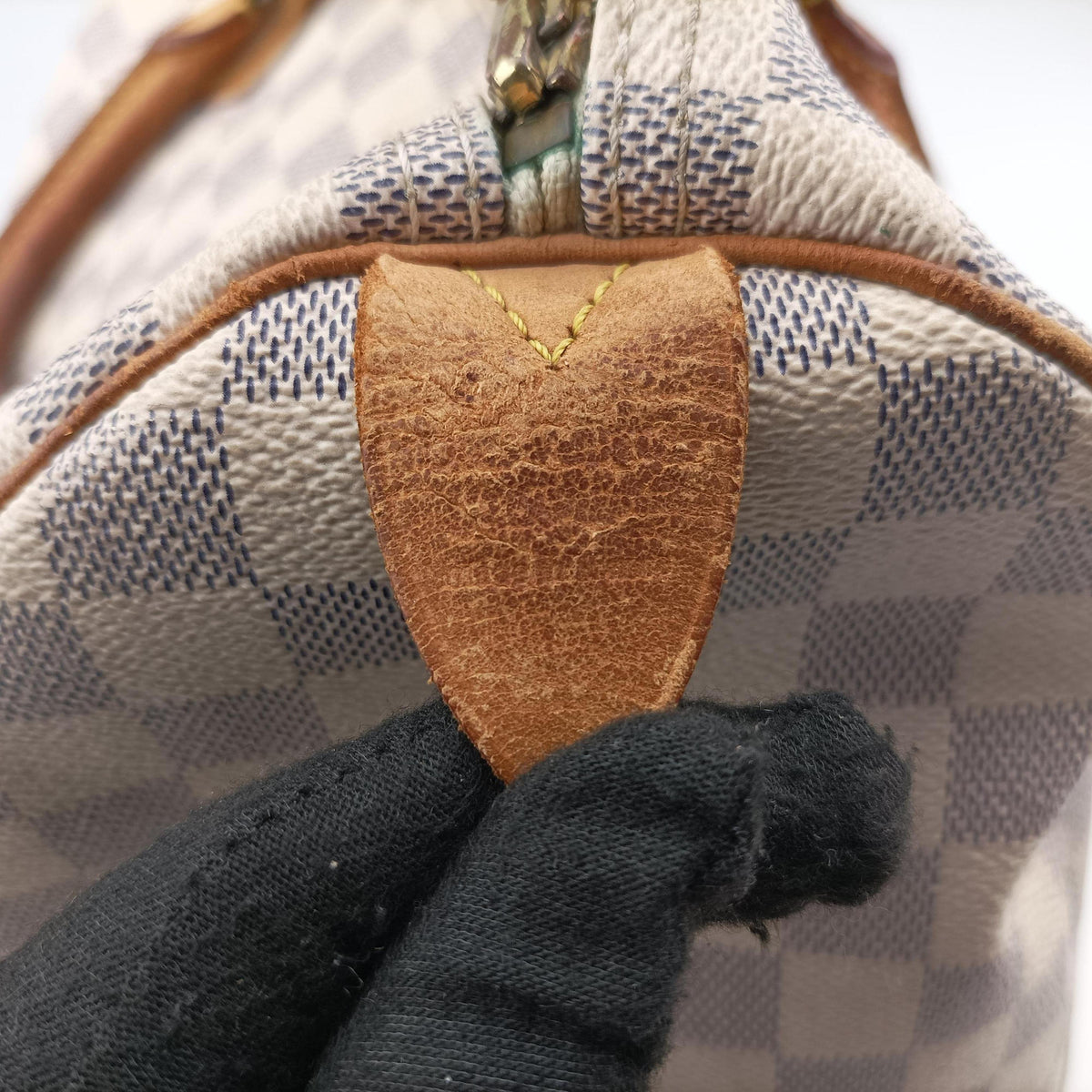 Pre-owned Louis Vuitton Speedy 30 AZUR Damier Canvas N41533 handbag | stylenewstar