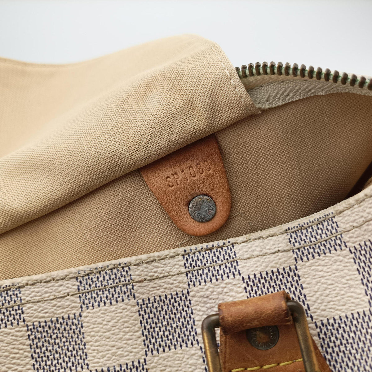 Pre-owned Louis Vuitton Speedy 30 AZUR Damier Canvas N41533 handbag | stylenewstar