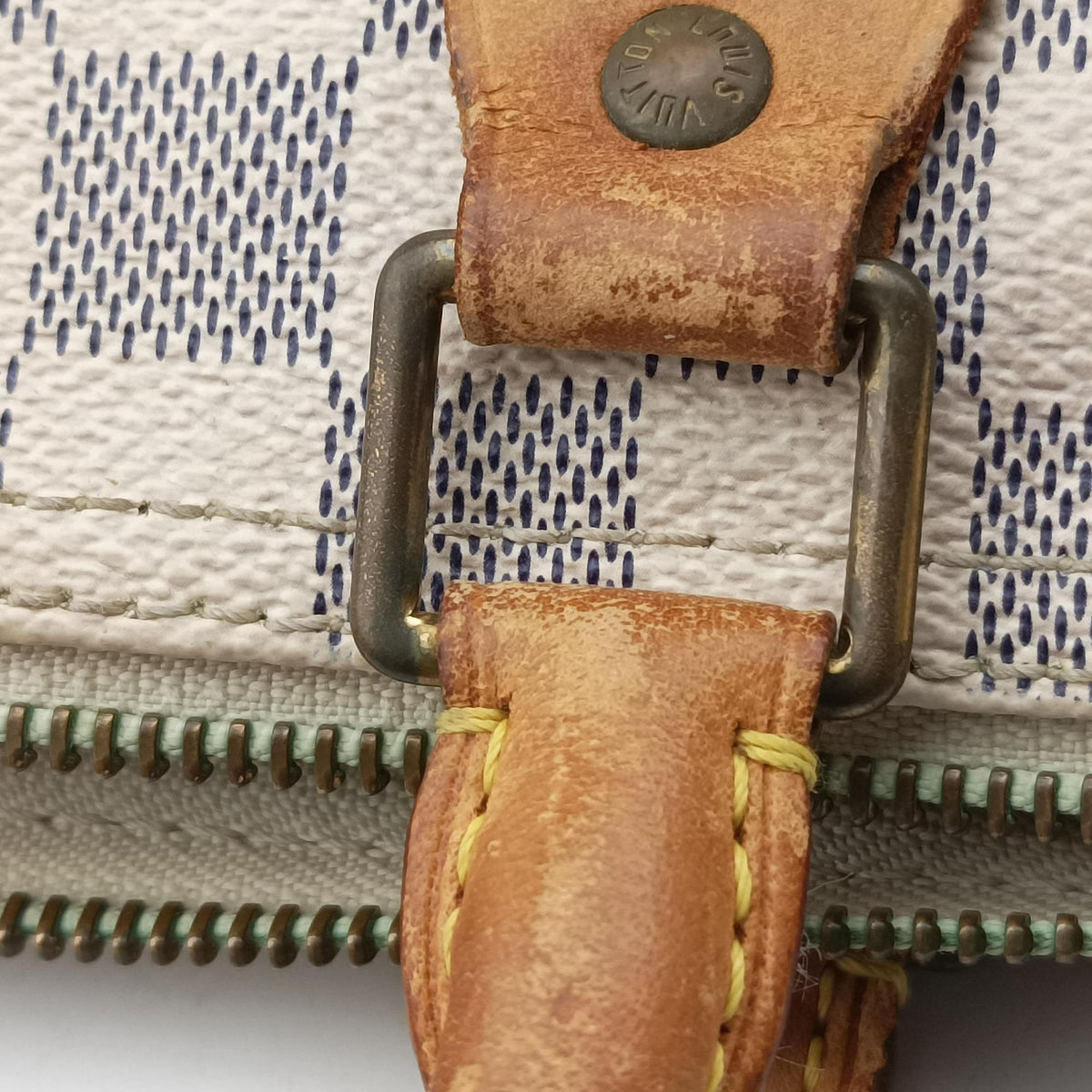 Pre-owned Louis Vuitton Speedy 30 AZUR Damier Canvas N41533 handbag | stylenewstar