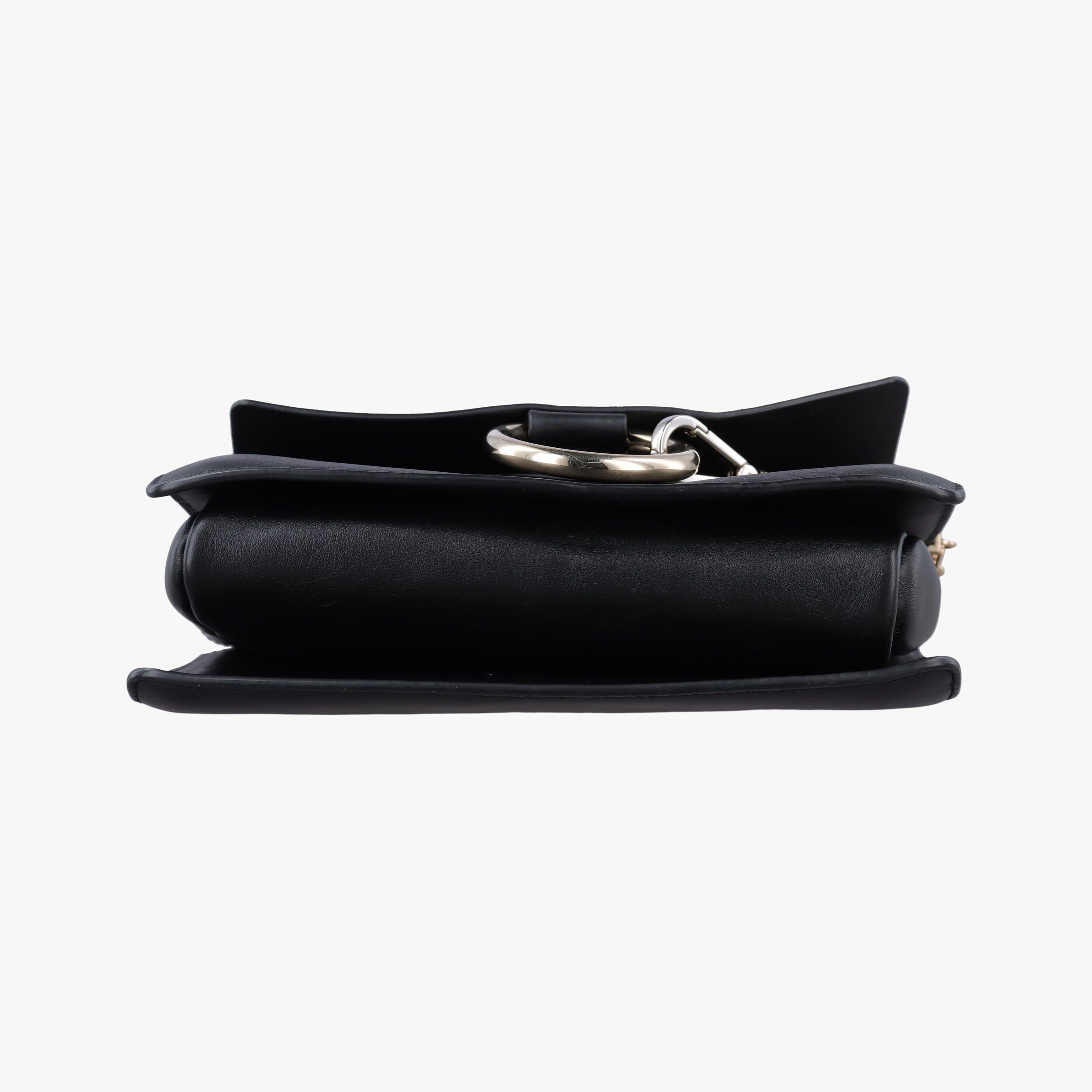 Pre-owned Chloe FAYE Black Leather × suede  shoulderbag | stylenewstar