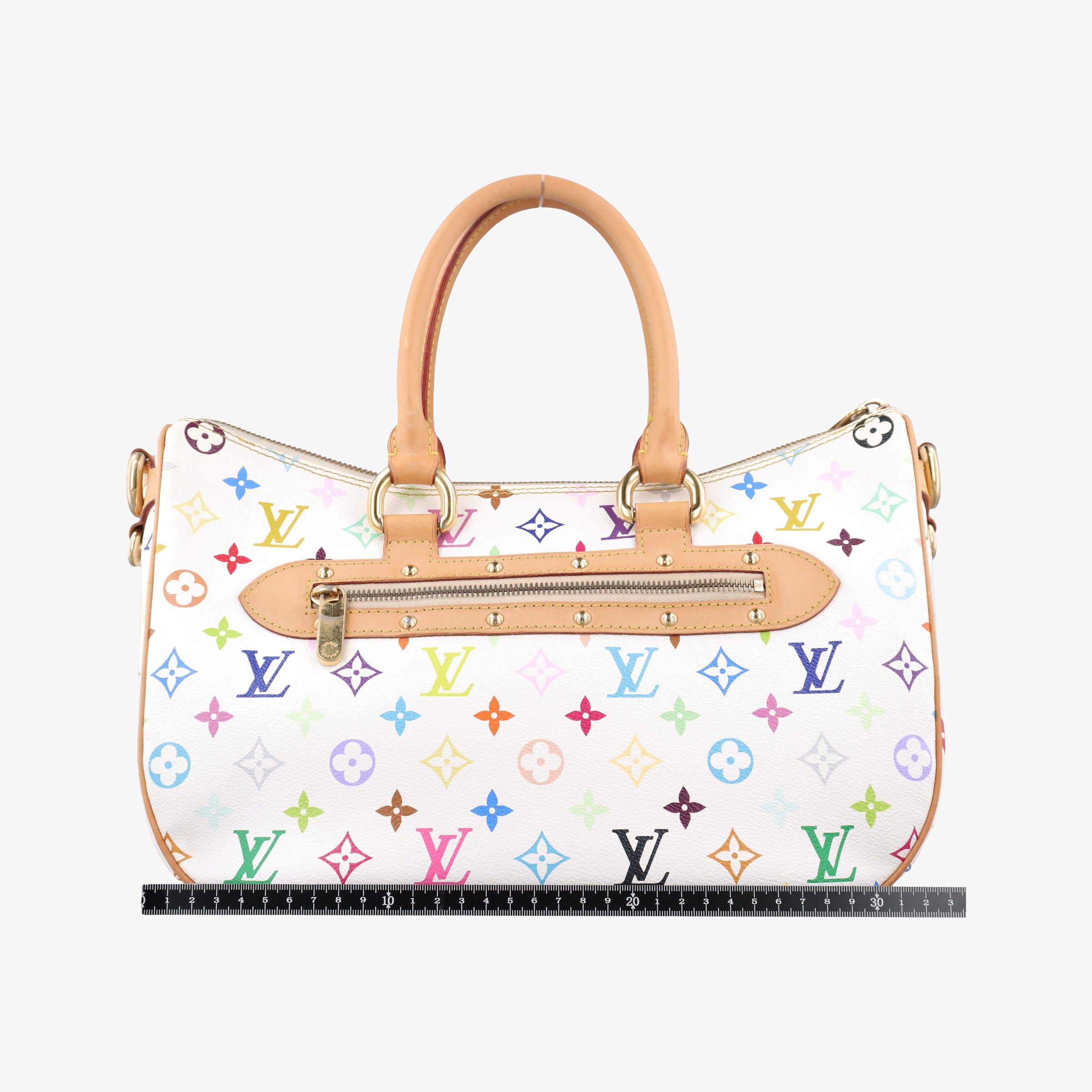 Vintage Louis Vuitton RITA white Monogram Multicolor M40125 handbag | stylenewstar