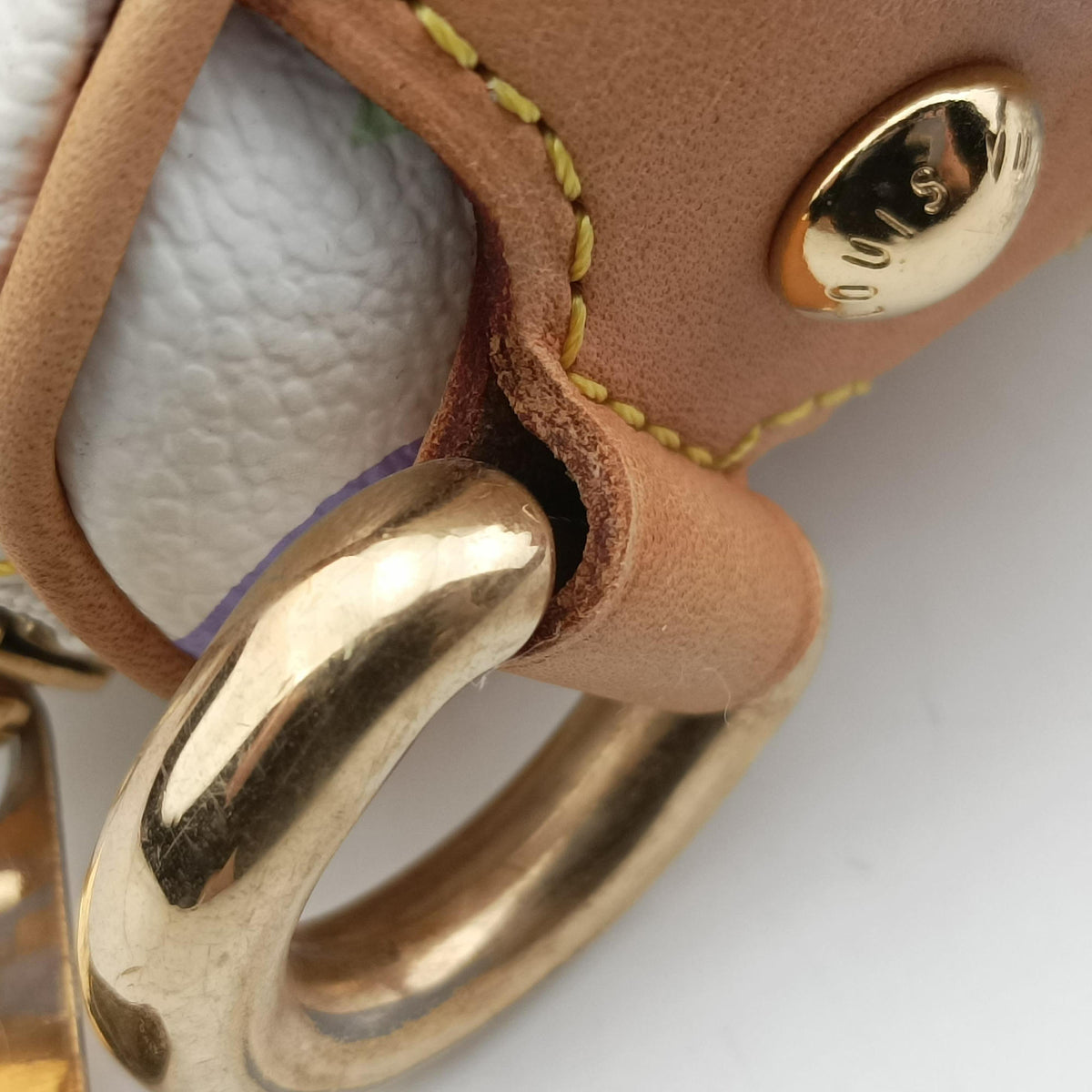 Vintage Louis Vuitton RITA white Monogram Multicolor M40125 handbag | stylenewstar