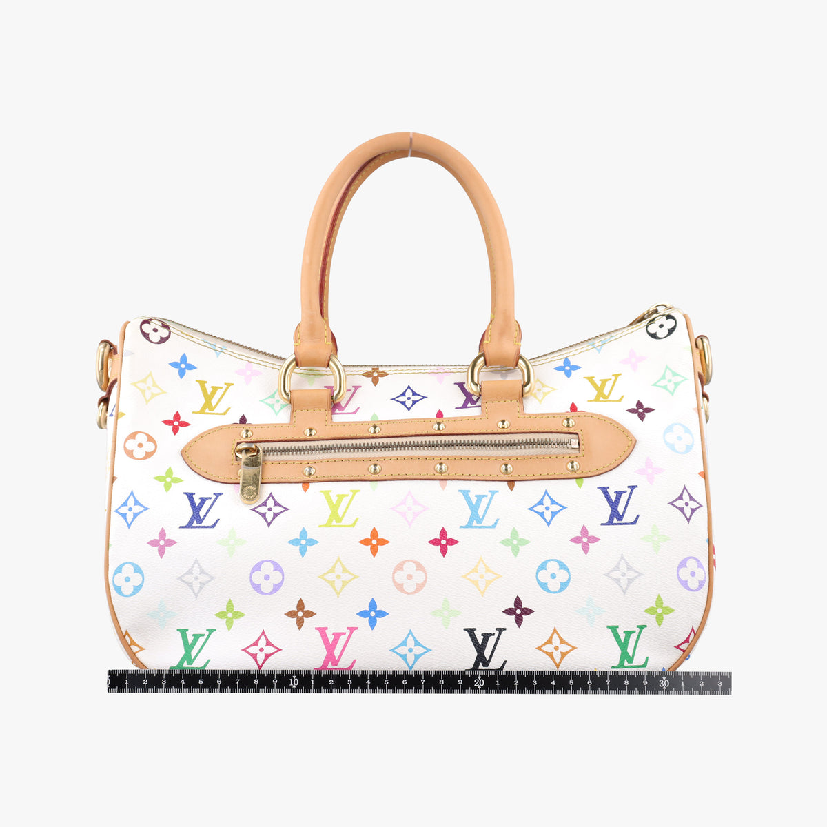 Vintage Louis Vuitton RITA white Monogram Multicolor M40125 handbag | stylenewstar