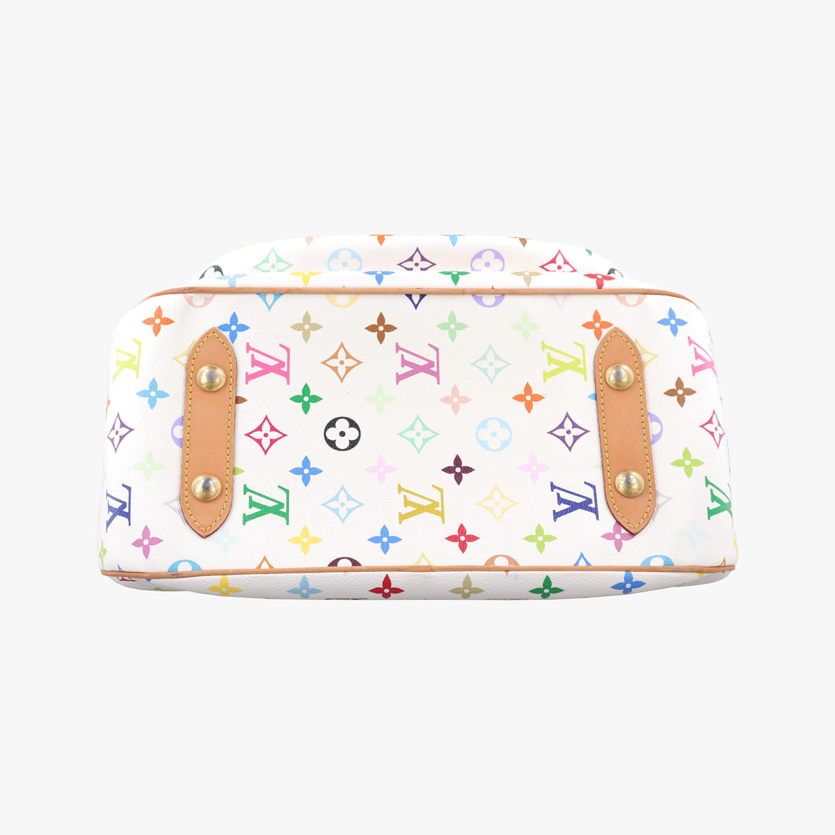 Vintage Louis Vuitton RITA white Monogram Multicolor M40125 handbag | stylenewstar
