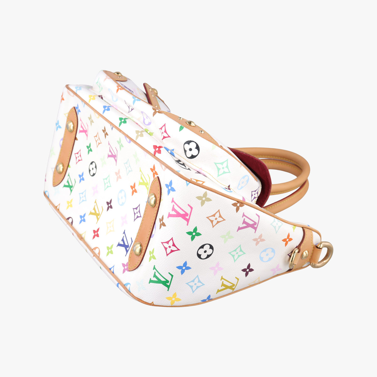 Vintage Louis Vuitton RITA white Monogram Multicolor M40125 handbag | stylenewstar