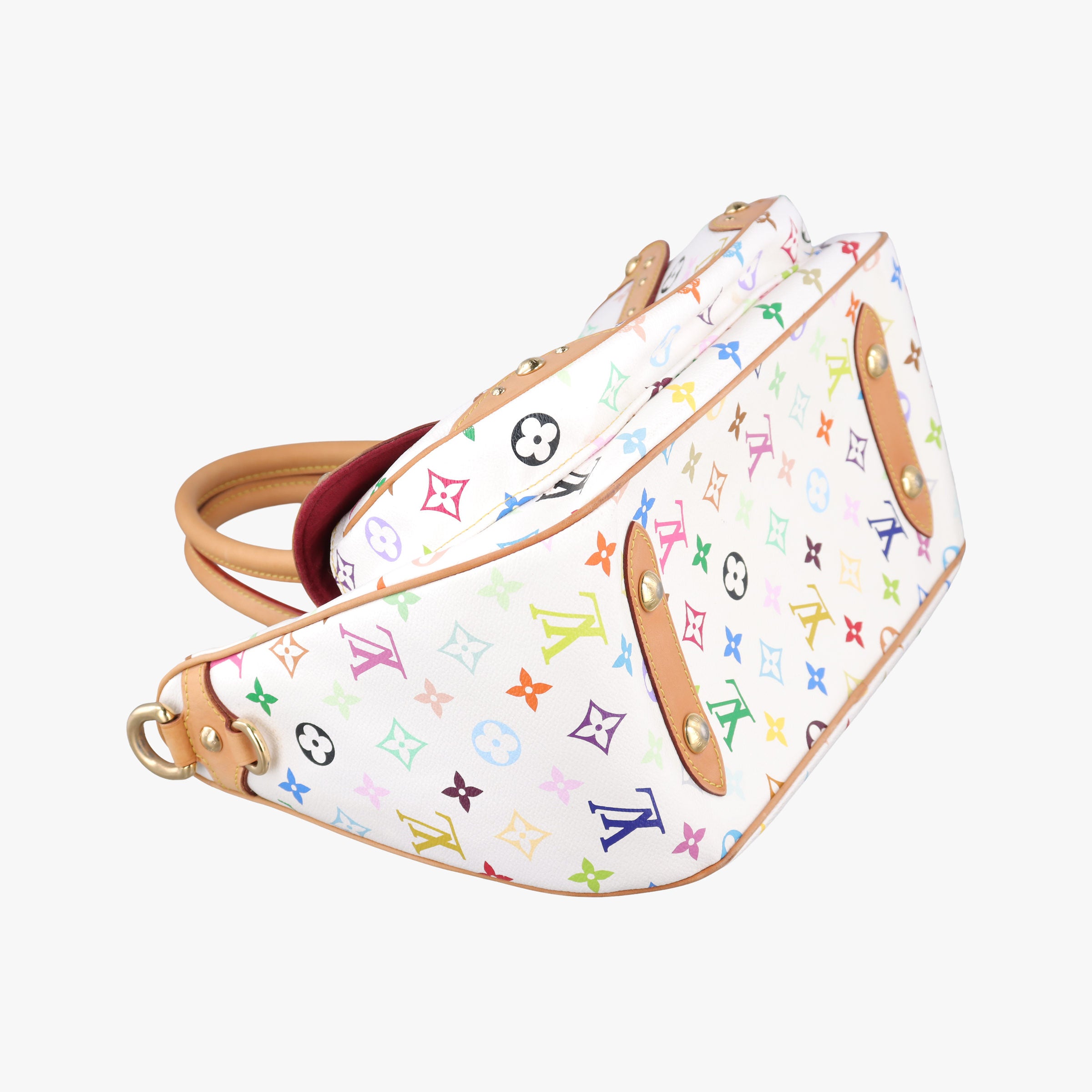 Vintage Louis Vuitton RITA white Monogram Multicolor M40125 handbag | stylenewstar