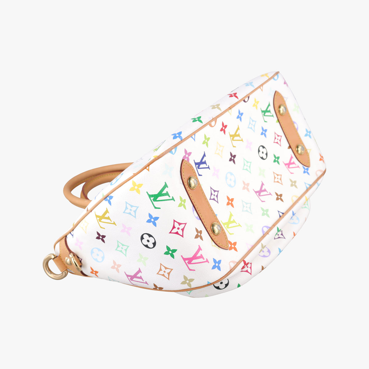 Vintage Louis Vuitton RITA white Monogram Multicolor M40125 handbag | stylenewstar