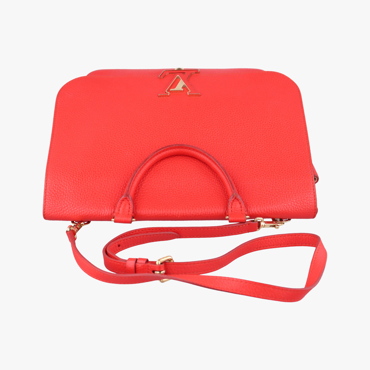Pre-owned Louis Vuitton VOLTA Parnassus Ruby Taurillon leather M50543 shoulderbag | stylenewstar