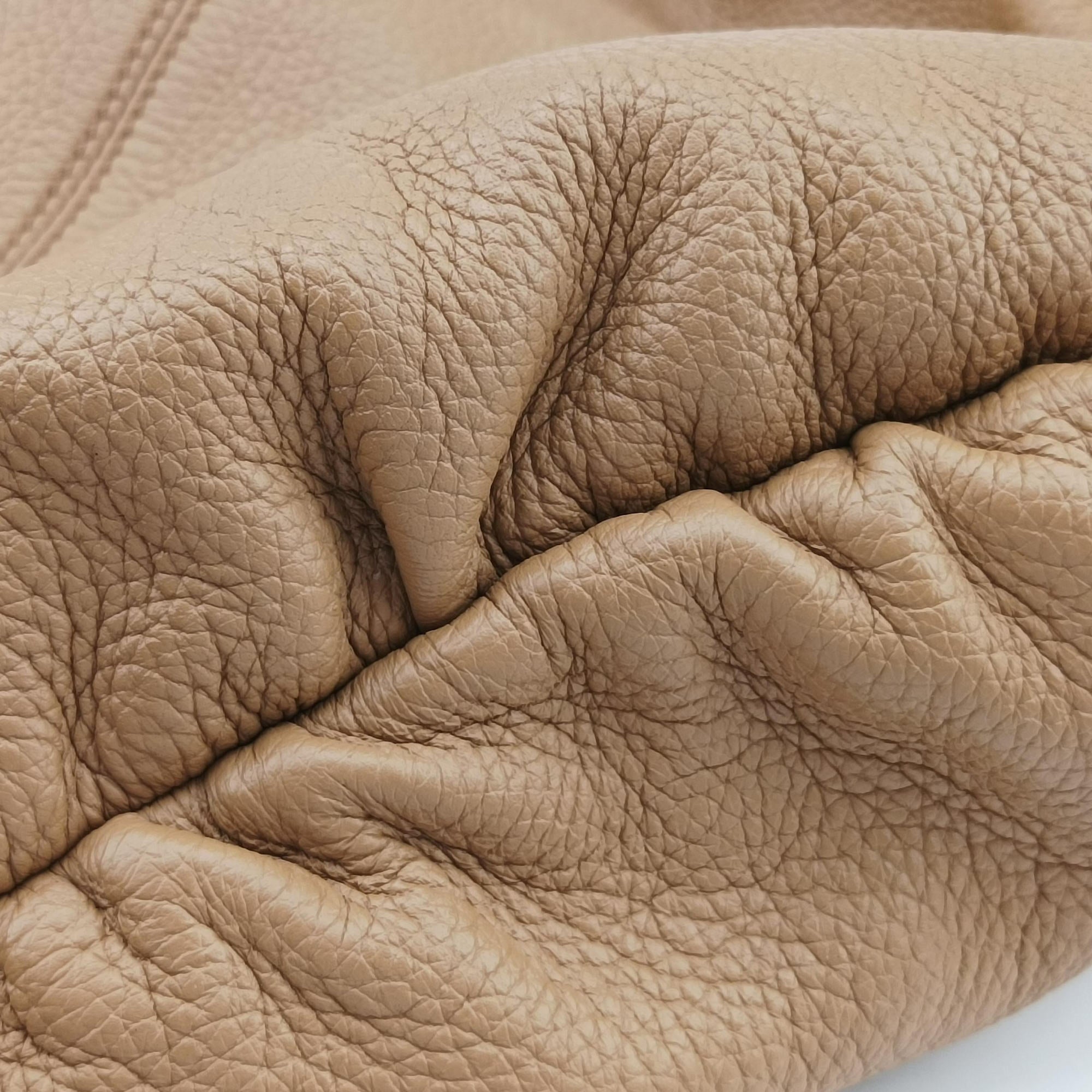Pre-owned Gucci Jungle hobo Beige leather 232929 shoulderbag | stylenewstar