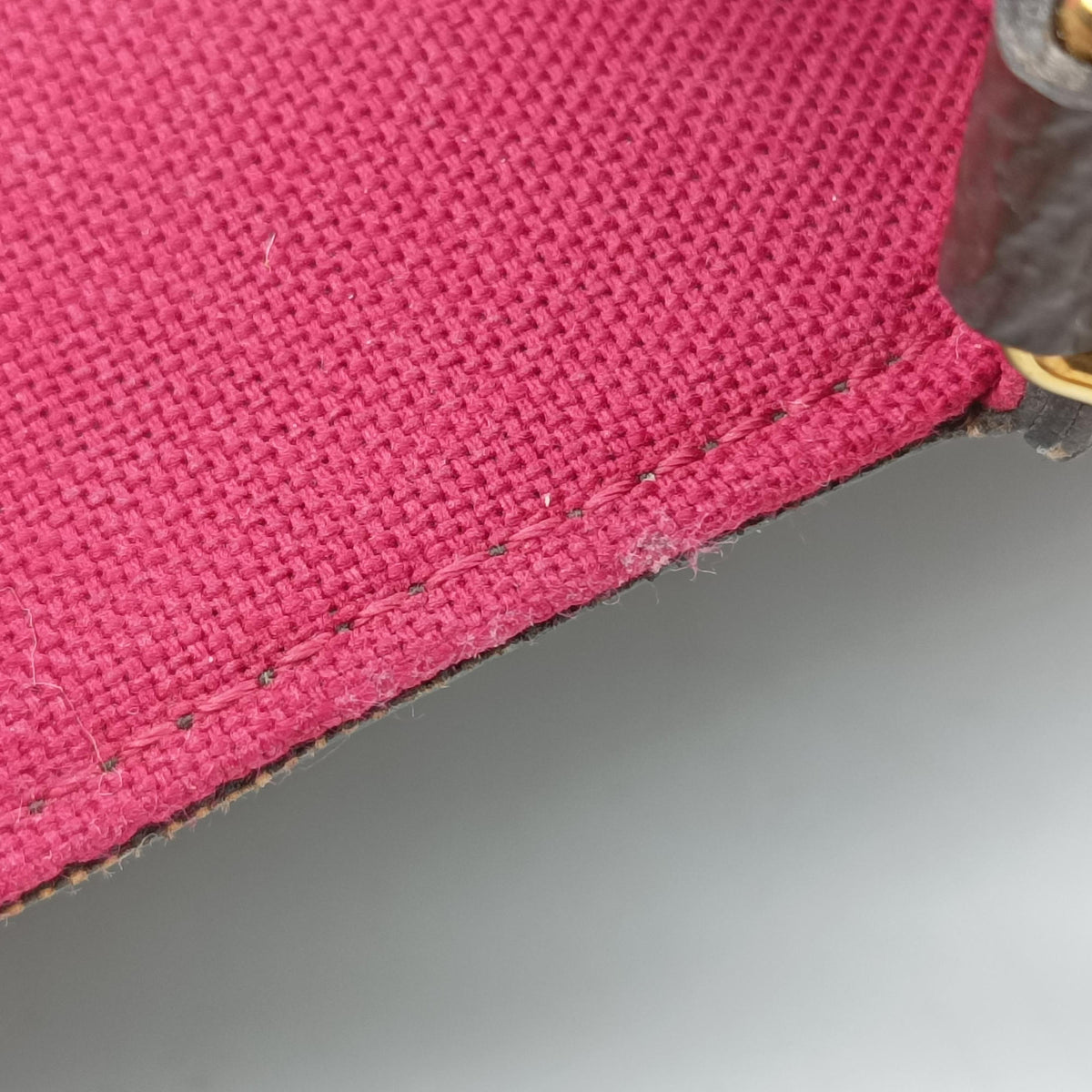 Pre-owned Louis Vuitton Pochette Felicie Brown Monogram Canvas M61276 shoulderbag | stylenewstar