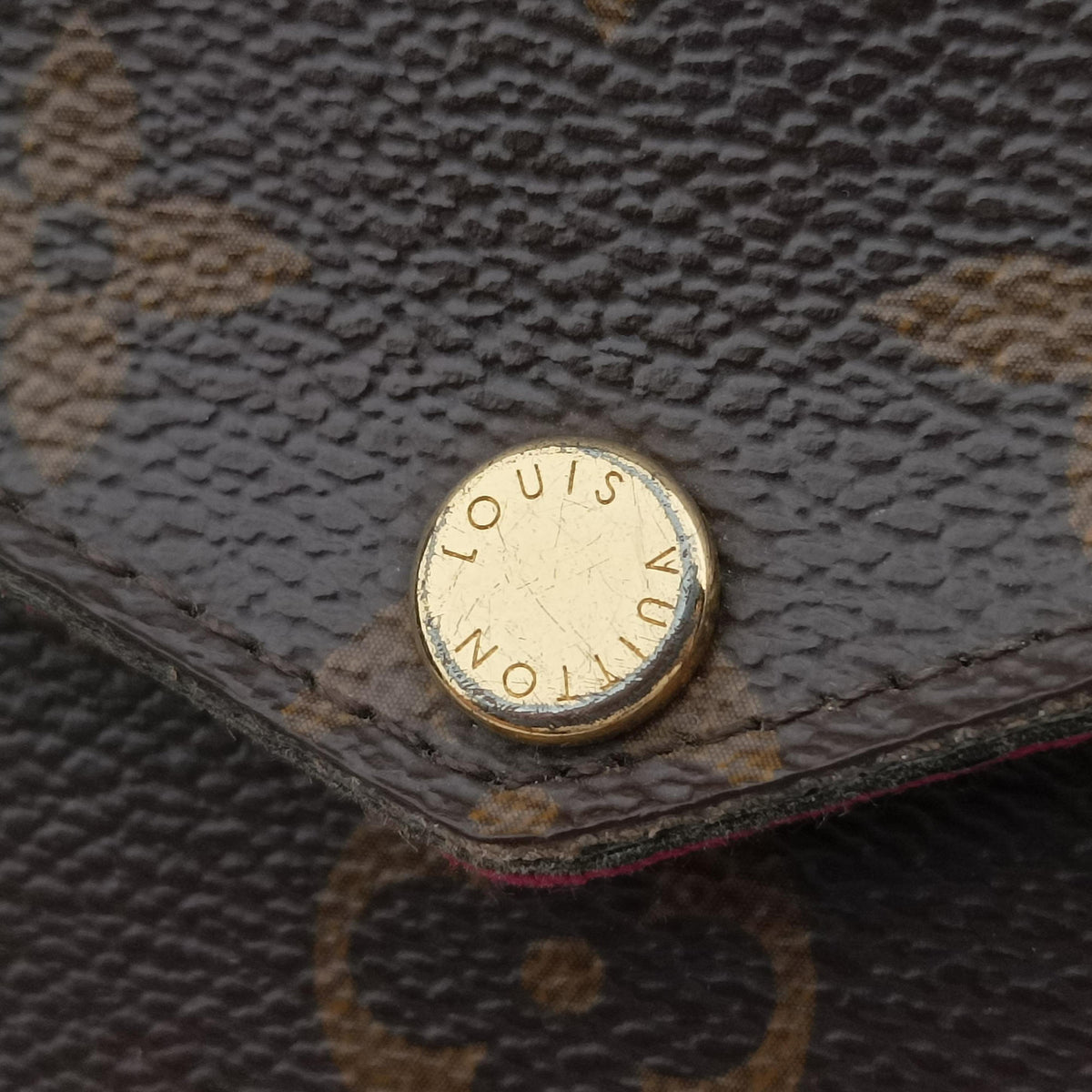 Pre-owned Louis Vuitton Pochette Felicie Brown Monogram Canvas M61276 shoulderbag | stylenewstar