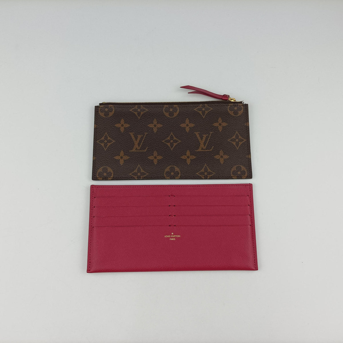 Pre-owned Louis Vuitton Pochette Felicie Brown Monogram Canvas M61276 shoulderbag | stylenewstar