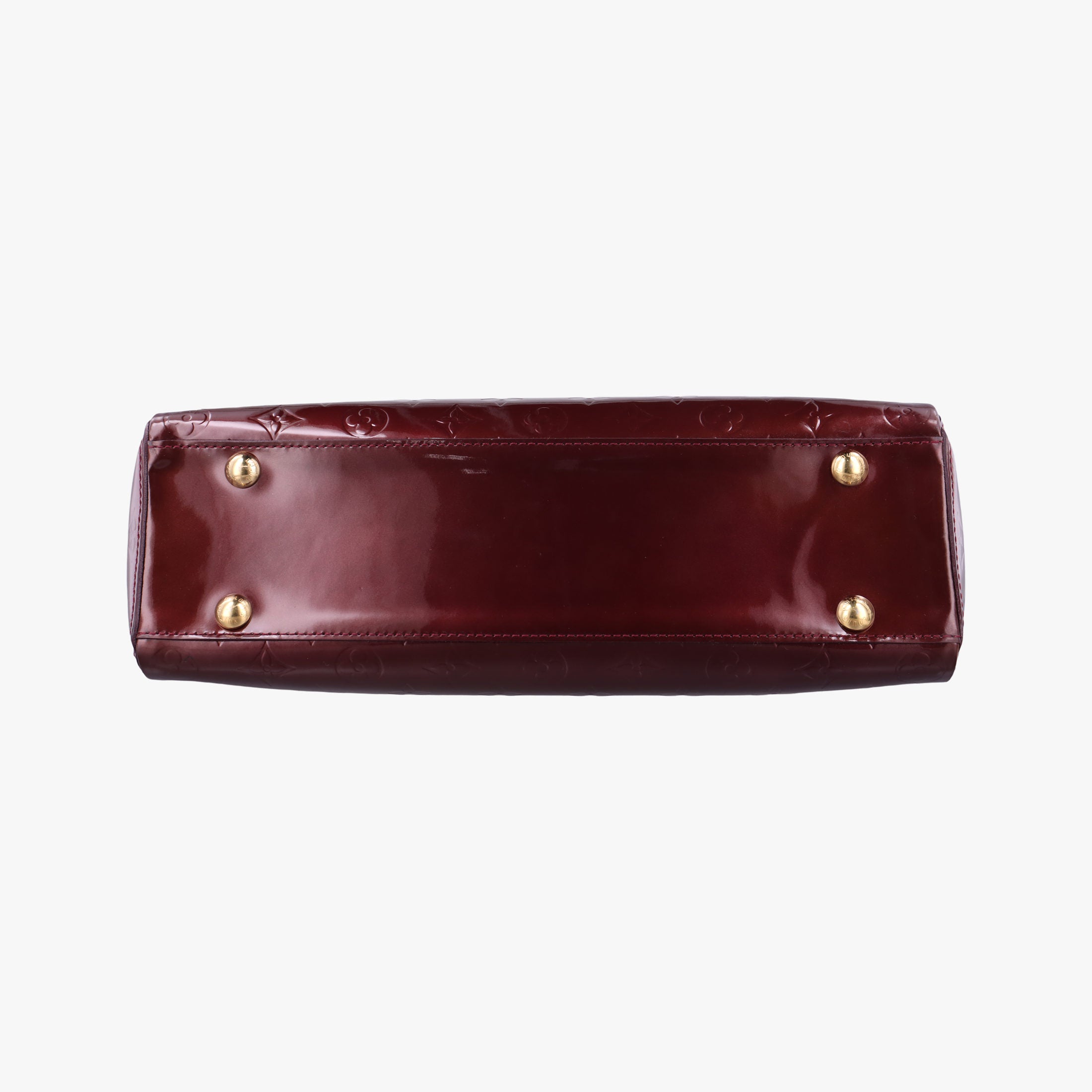 Pre-owned Louis Vuitton MELROSE AVENUE AMARANTE Vernis M93757 handbag | stylenewstar