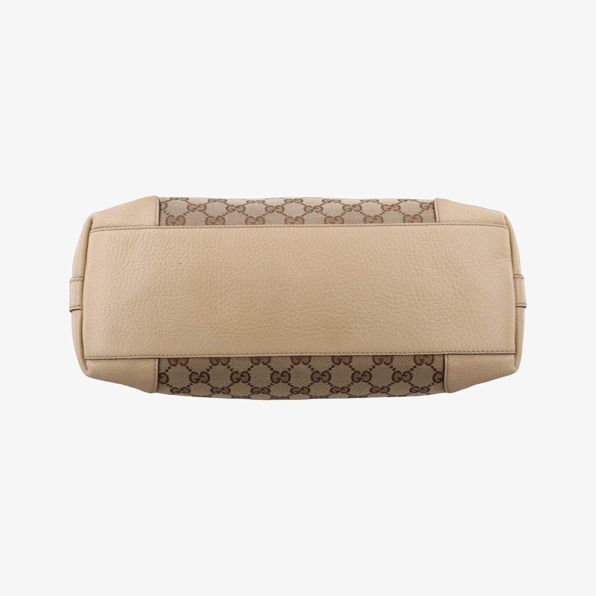 Pre-owned Gucci Miss GG Hobo beige×White canvas×leather 326514 shoulderbag | stylenewstar