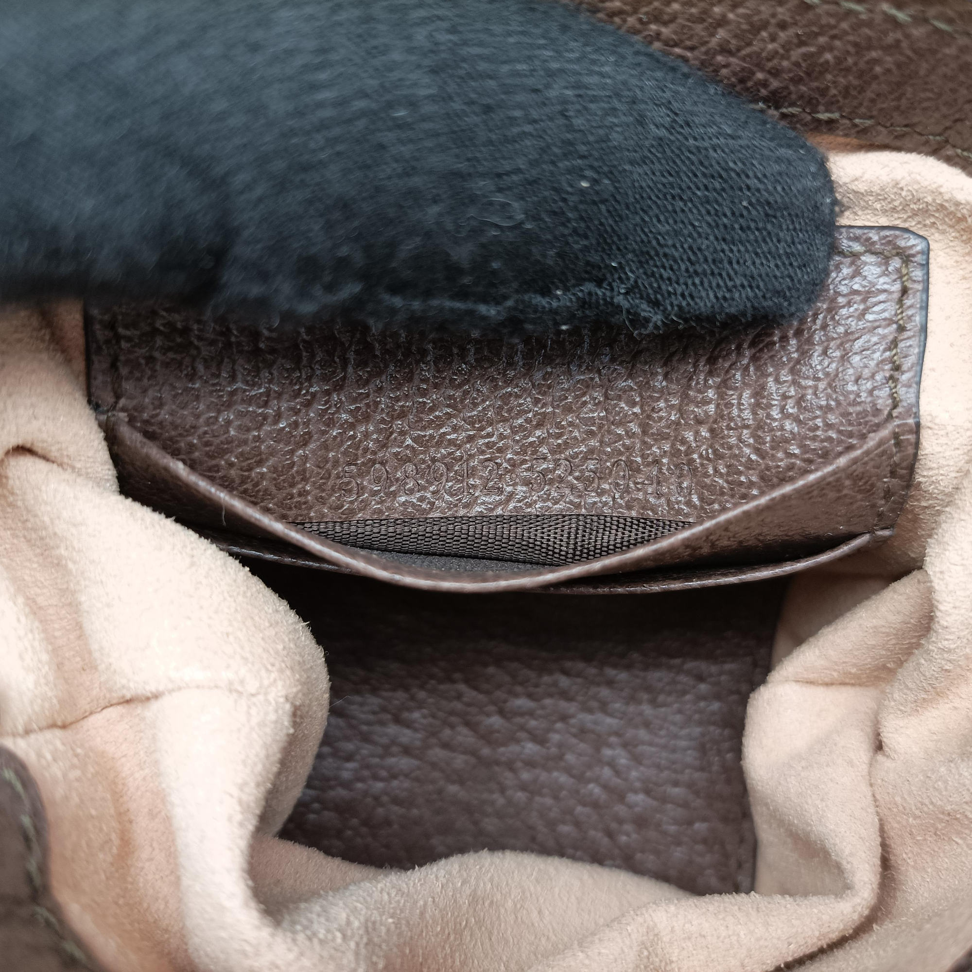 Pre-owned Gucci Ophidia Brown×red×green PVC coated canvas×Leather 598912 shoulderbag | stylenewstar