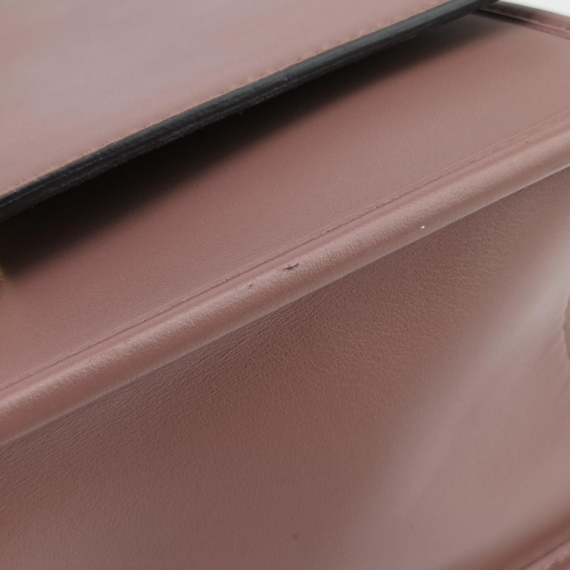 Secondhand Fendi Kan I F Pink Leather 8BT284 shoulderbag | stylenewstar