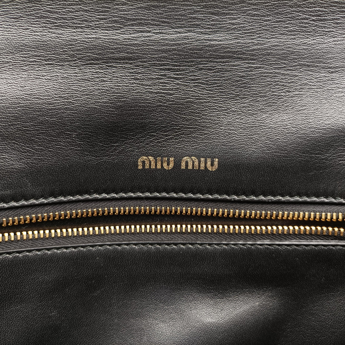 Pre-owned Miu Miu Leopard print Multicolour ponyhair×leather  shoulderbag | stylenewstar