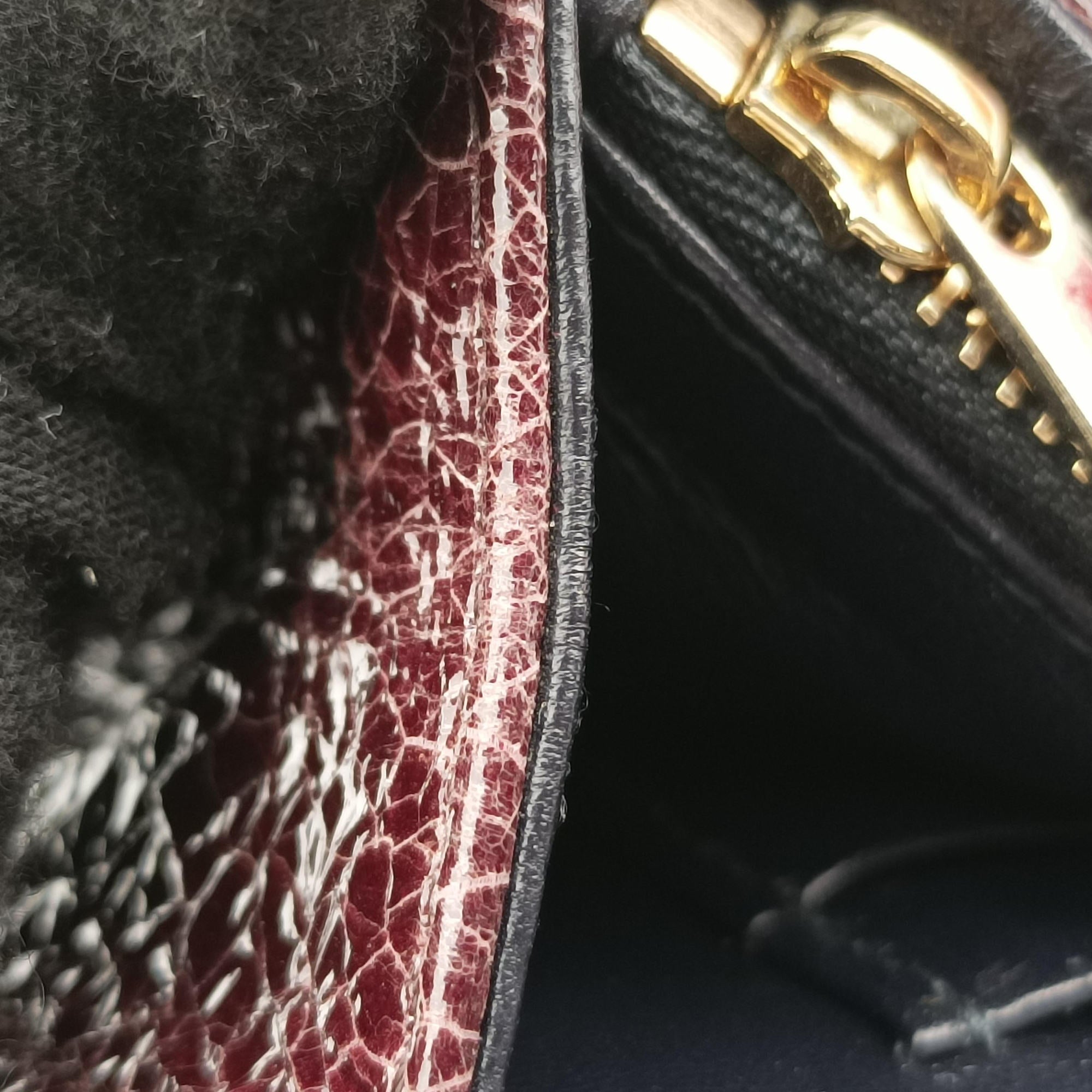 Secondhand Christian Dior Diorama Burgundy Leather  shoulderbag | stylenewstar