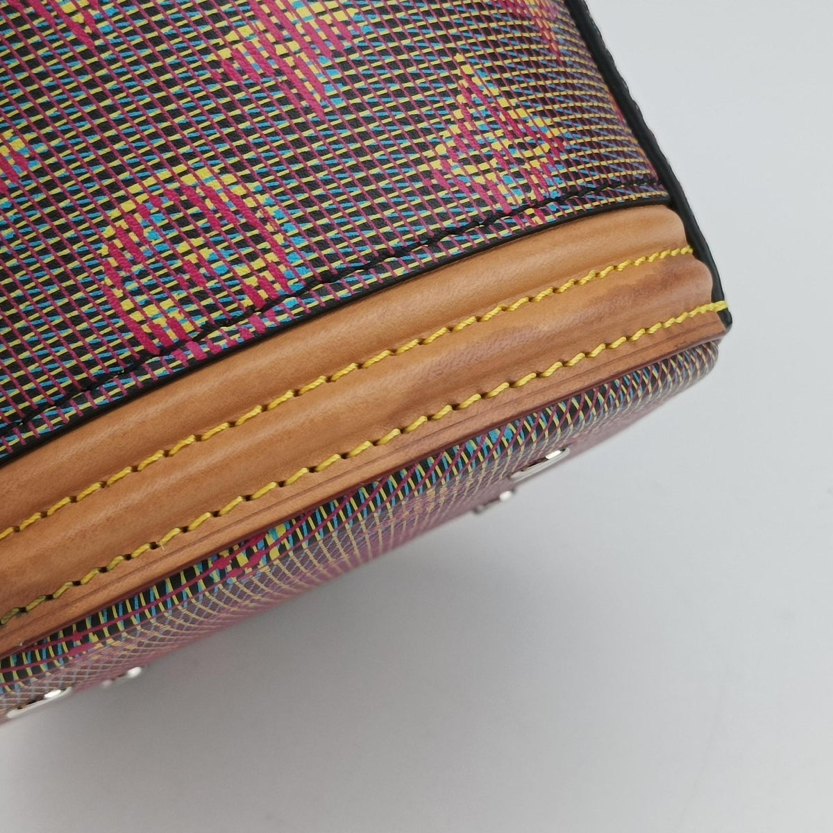 Vintage Louis Vuitton LV Pop Cannes Multicolour Monogram 3D PopCanvas × Vachetta Leather M55457 shoulderbag | stylenewstar