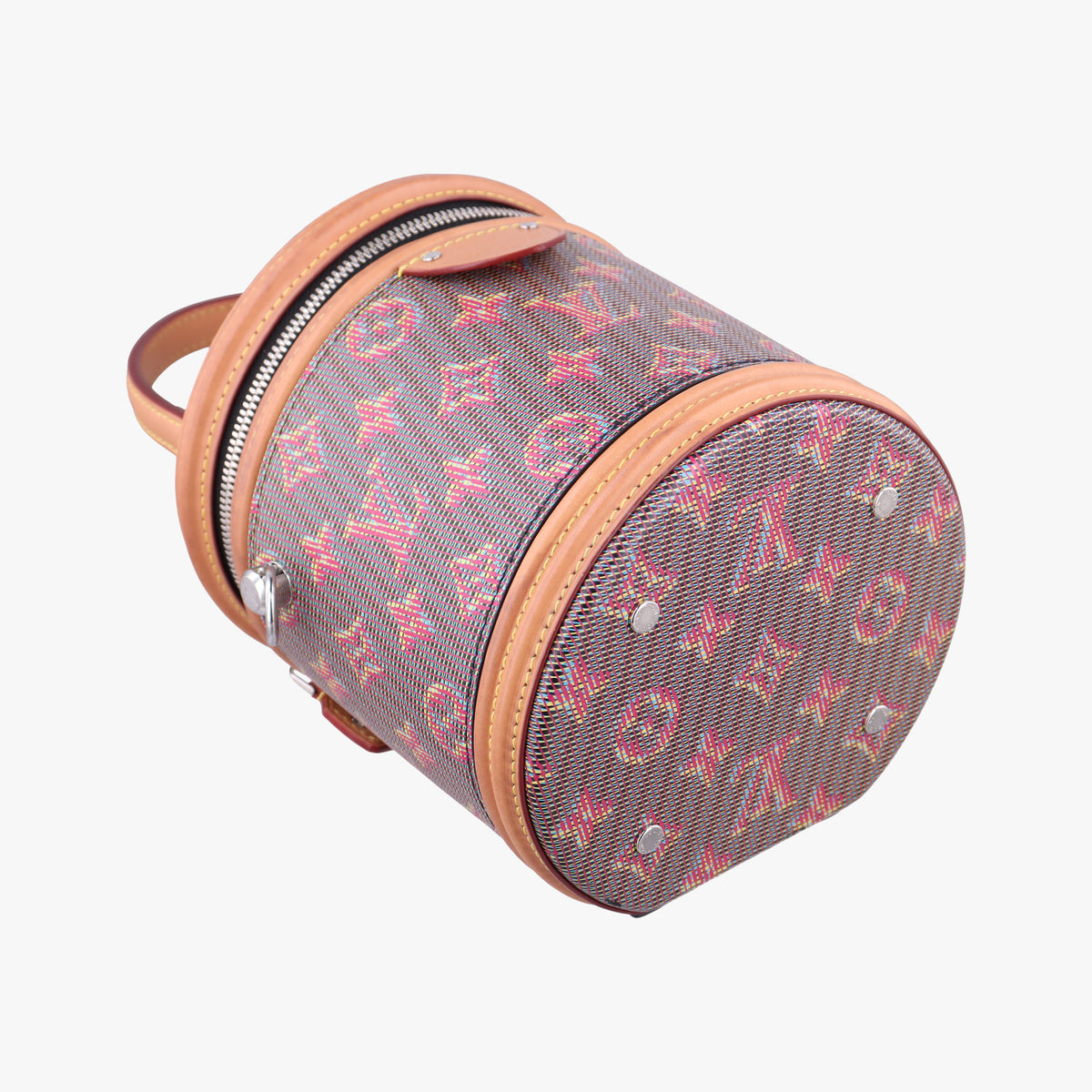 Vintage Louis Vuitton LV Pop Cannes Multicolour Monogram 3D PopCanvas × Vachetta Leather M55457 shoulderbag | stylenewstar