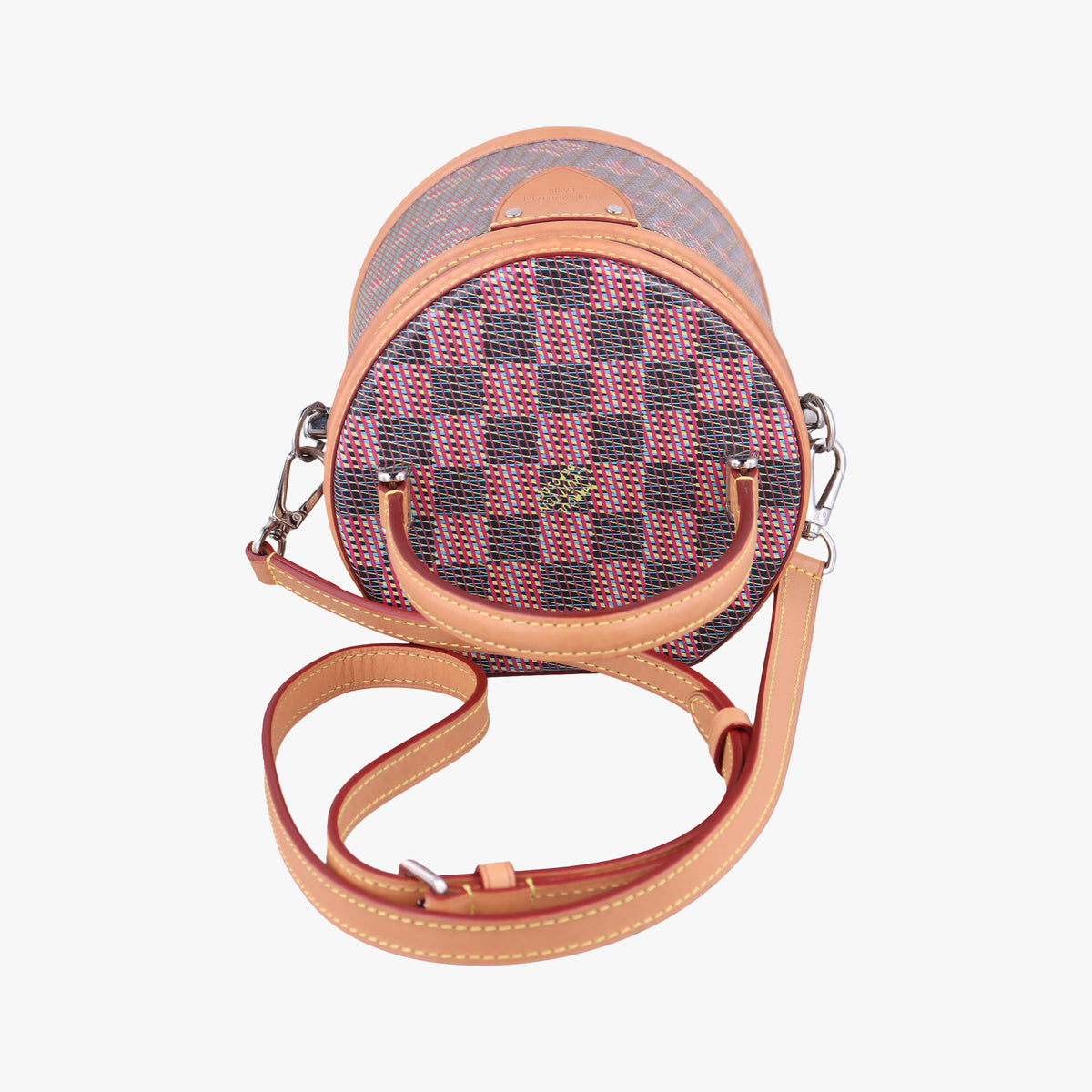 Vintage Louis Vuitton LV Pop Cannes Multicolour Monogram 3D PopCanvas × Vachetta Leather M55457 shoulderbag | stylenewstar