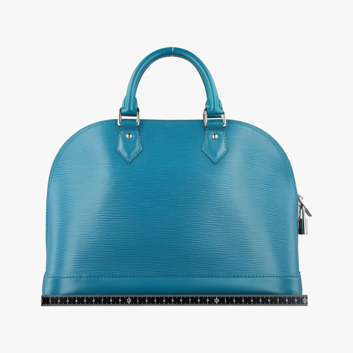 Vintage Louis Vuitton Alma PM CYAN Epi M40624 handbag | stylenewstar