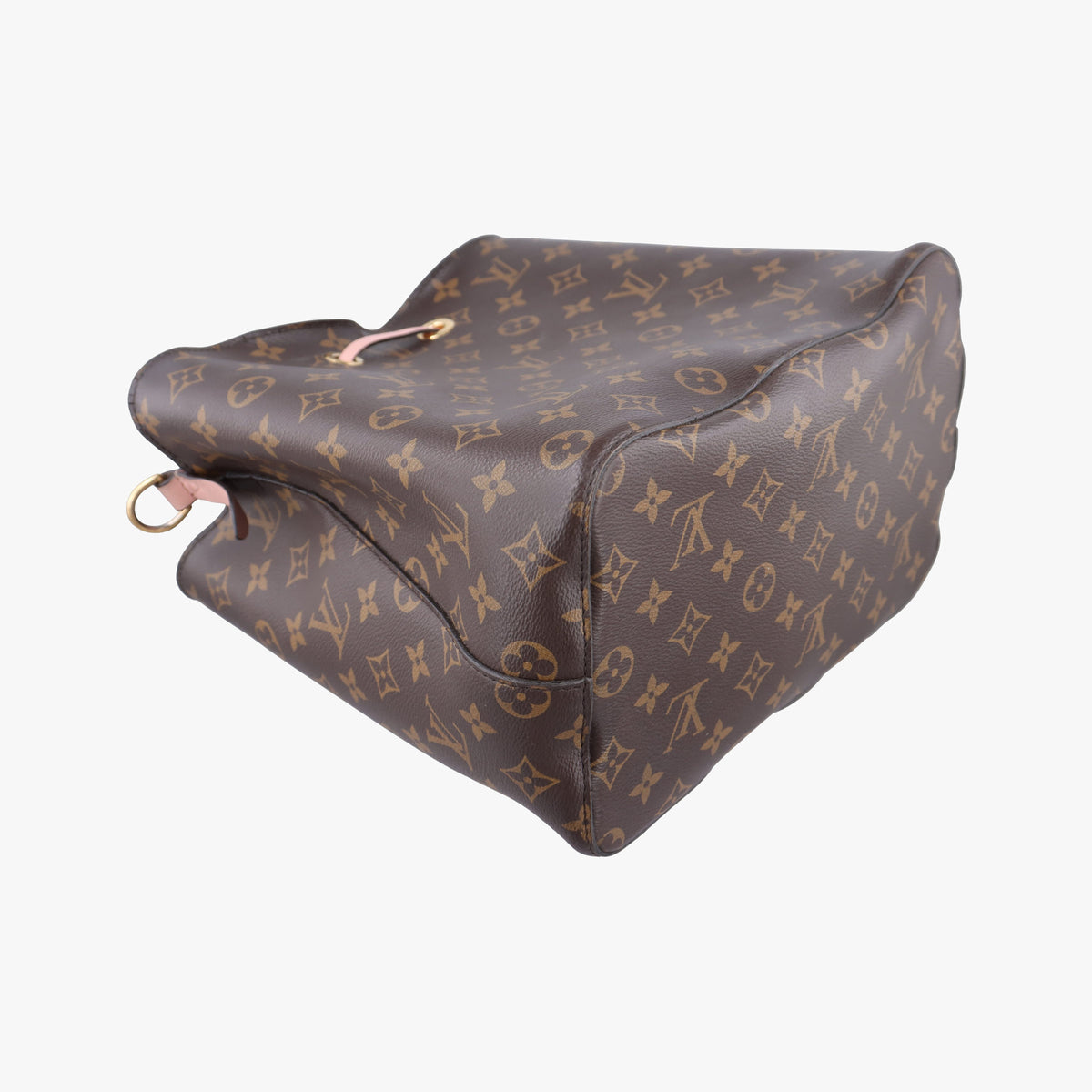 Pre-owned Louis Vuitton NeoNoe BROWN×Rose Poodle Monogram Canvas M44022 shoulderbag | stylenewstar