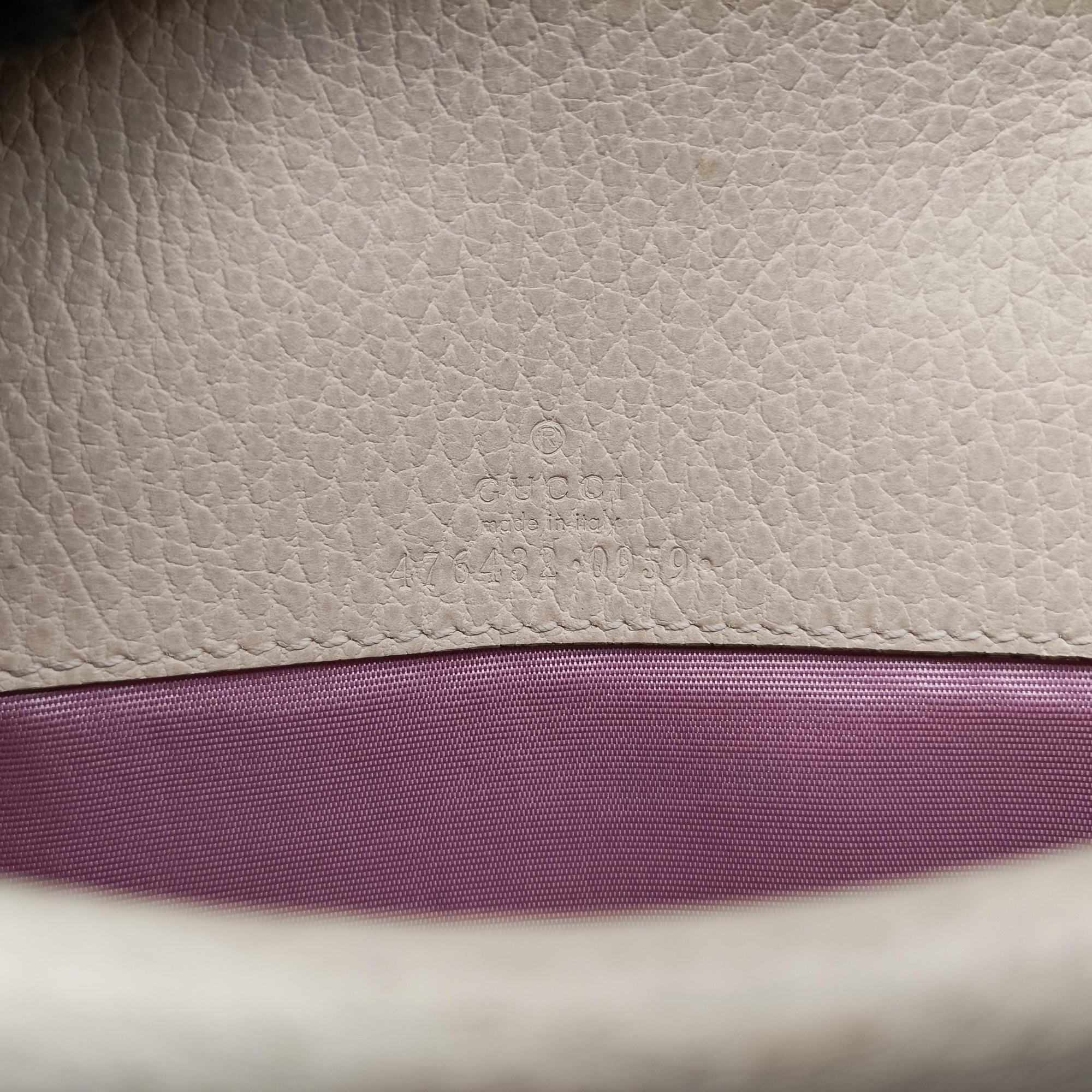 Vintage Gucci Dionysus White Leather 476432 shoulderbag | stylenewstar