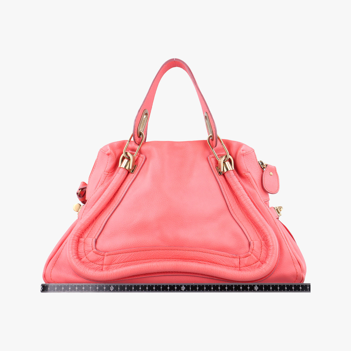 Pre-owned Chloe Paraty Pink Leather  shoulderbag | stylenewstar
