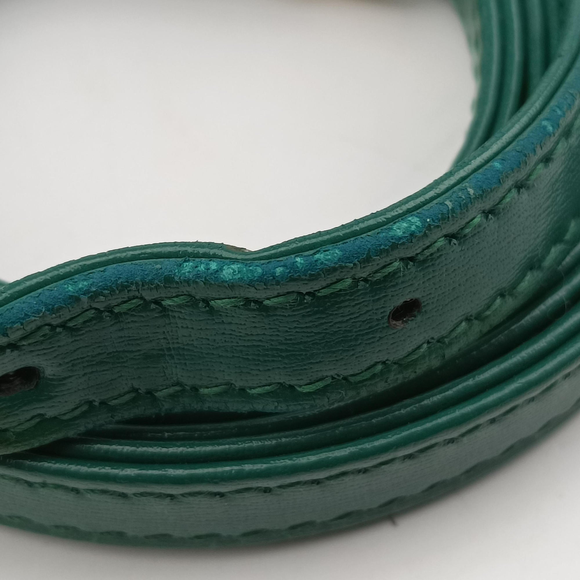 Secondhand Gucci JACKIE 1961 Green Leather 637091 shoulderbag | stylenewstar