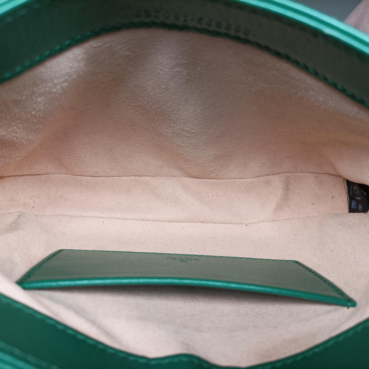 Secondhand Gucci JACKIE 1961 Green Leather 637091 shoulderbag | stylenewstar