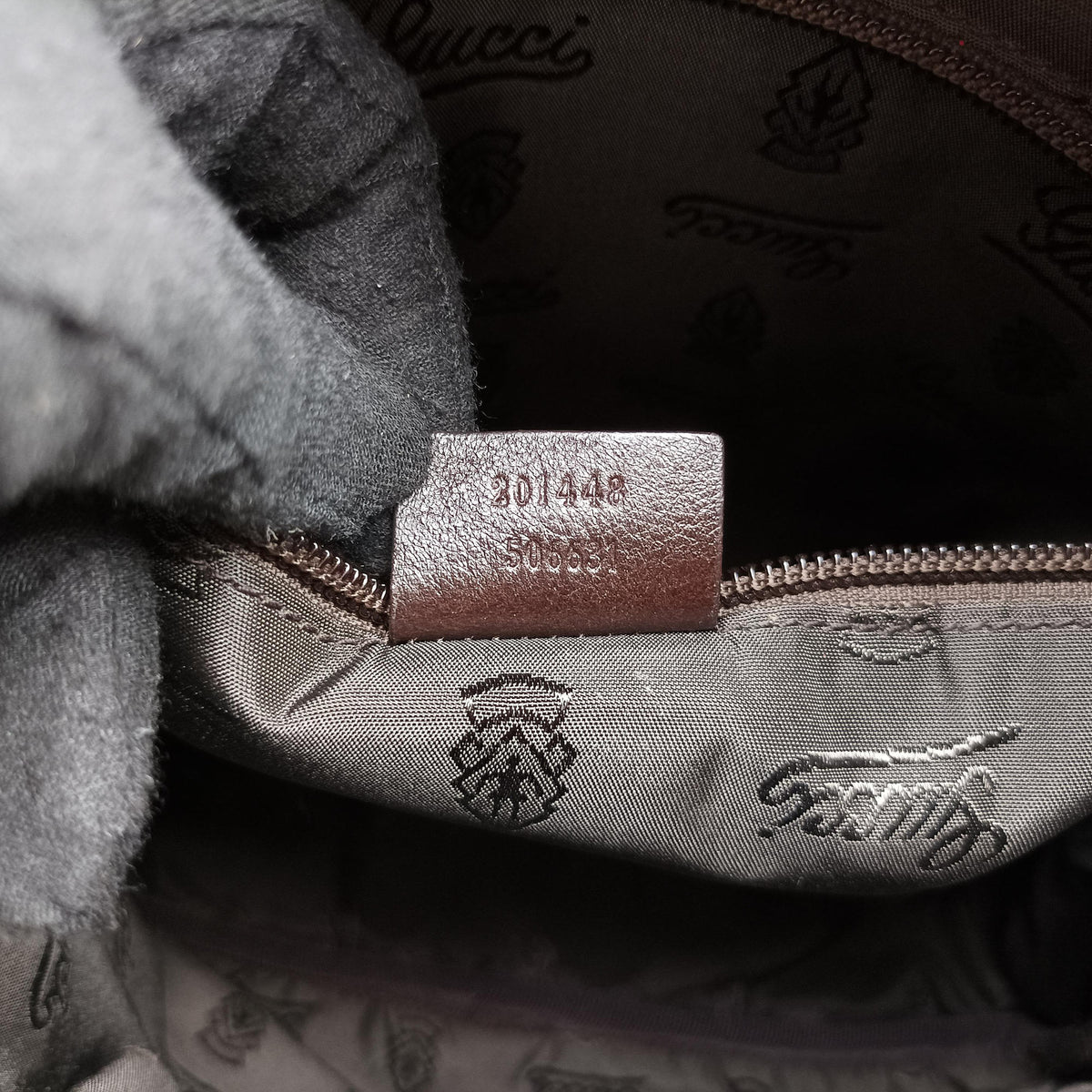 Pre-owned Gucci GG Imprime Messenger Brown Leather 201448 shoulderbag | stylenewstar