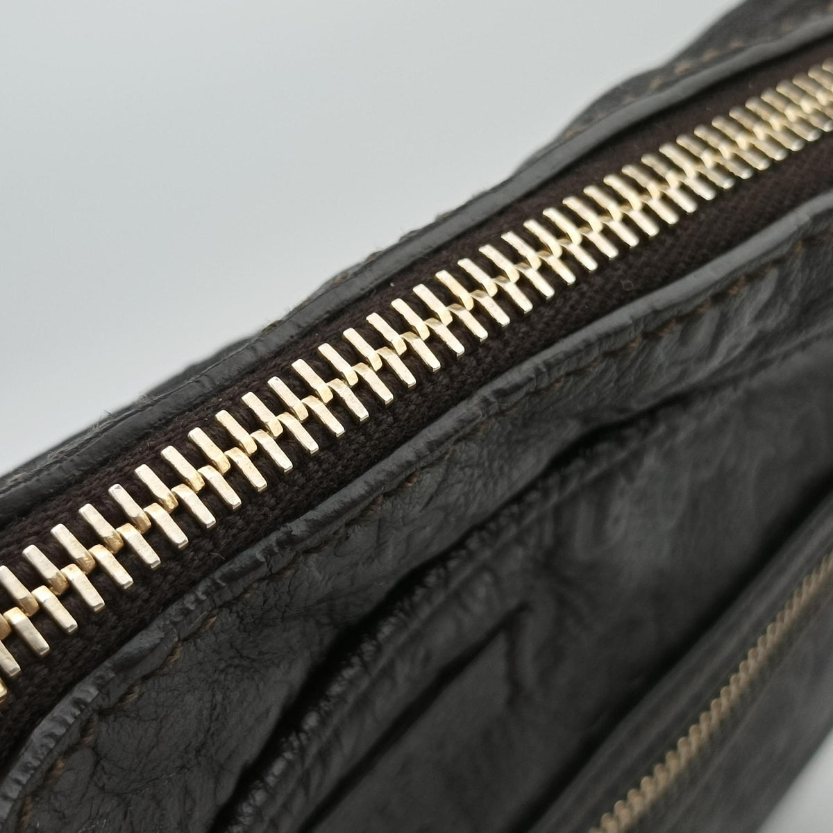 Pre-owned Gucci GG Imprime Messenger Brown Leather 201448 shoulderbag | stylenewstar