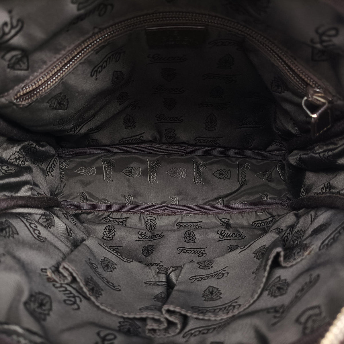 Pre-owned Gucci GG Imprime Messenger Brown Leather 201448 shoulderbag | stylenewstar