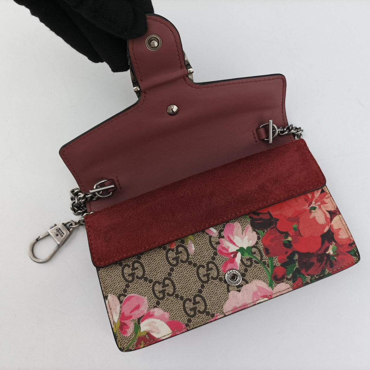 Pre-owned Gucci Dionysus Beige×Multicolour PVC coated canvas×suede 476432 shoulderbag | stylenewstar