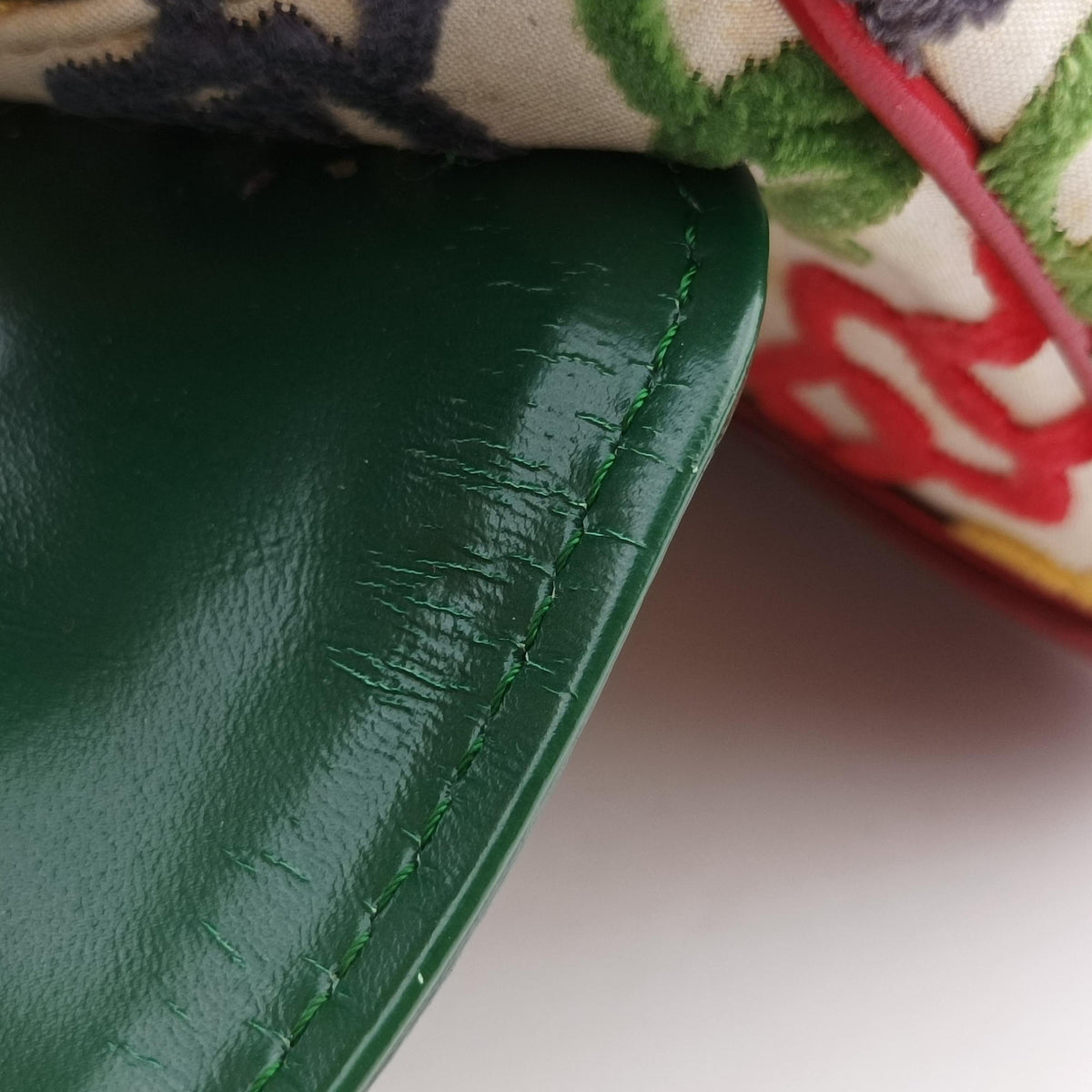 Vintage Louis Vuitton Dolly Charms multicolor Velvet×leather M95208 handbag | stylenewstar