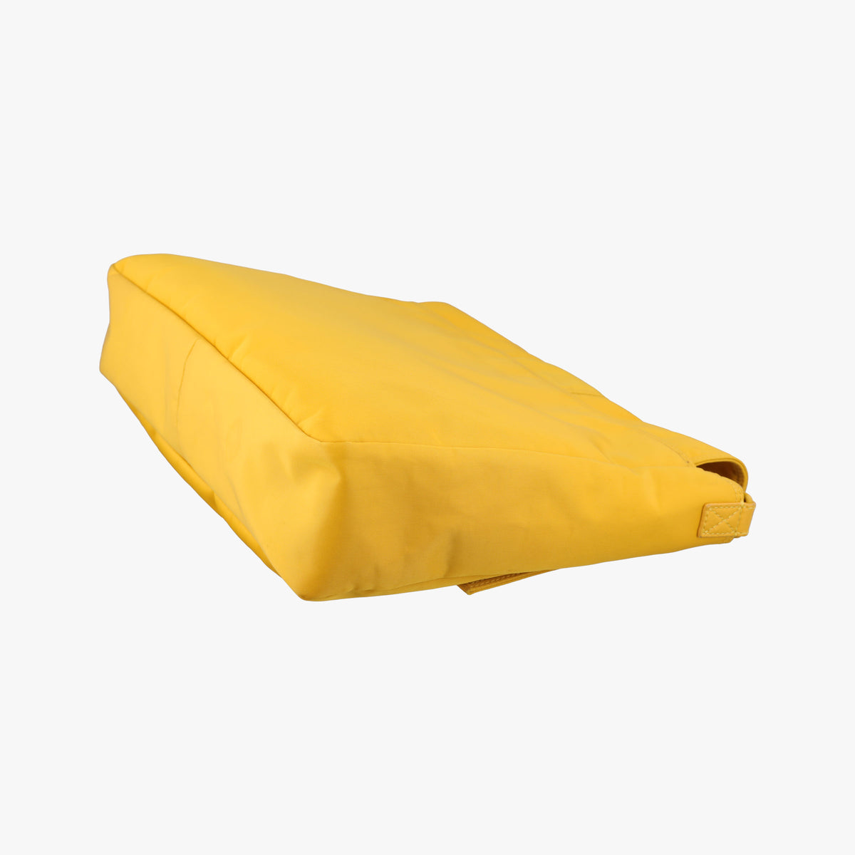 Pre-owned Fendi Baguette Messenger Yellow Nylon× leather 7VA536 shoulderbag | stylenewstar