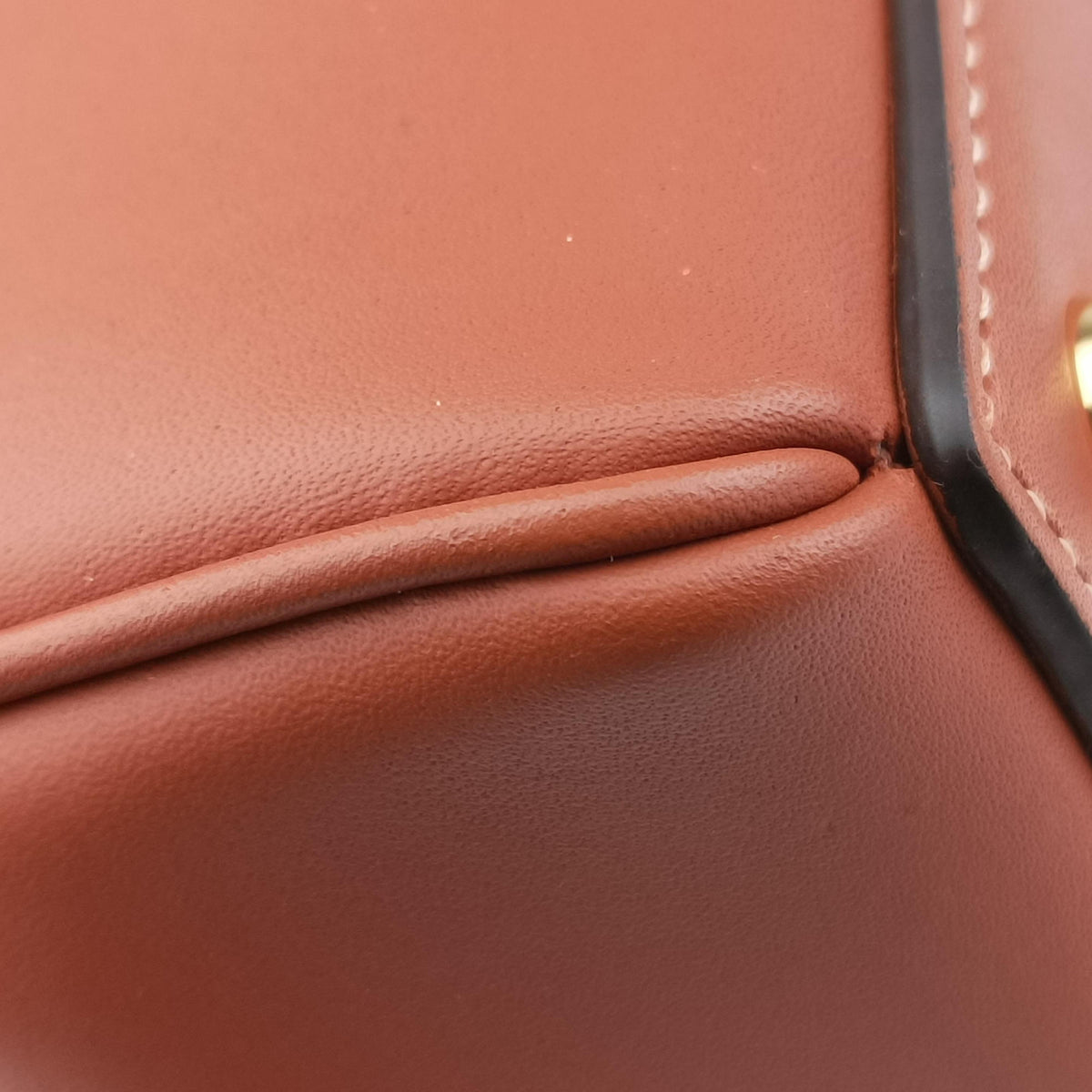 Pre-owned Celine 16 Mini Bag Brown Calfskin 188003 shoulderbag | stylenewstar